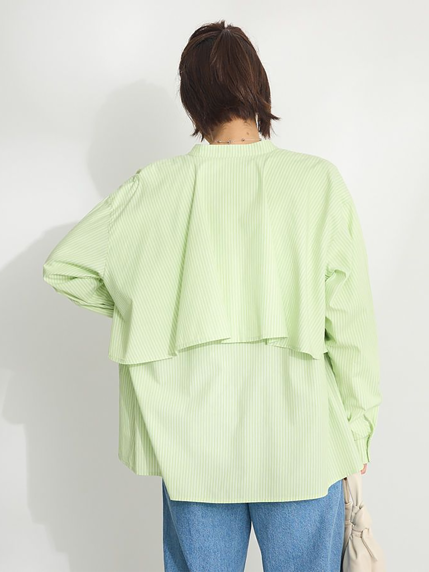 Tsuge Back Frill Shirt