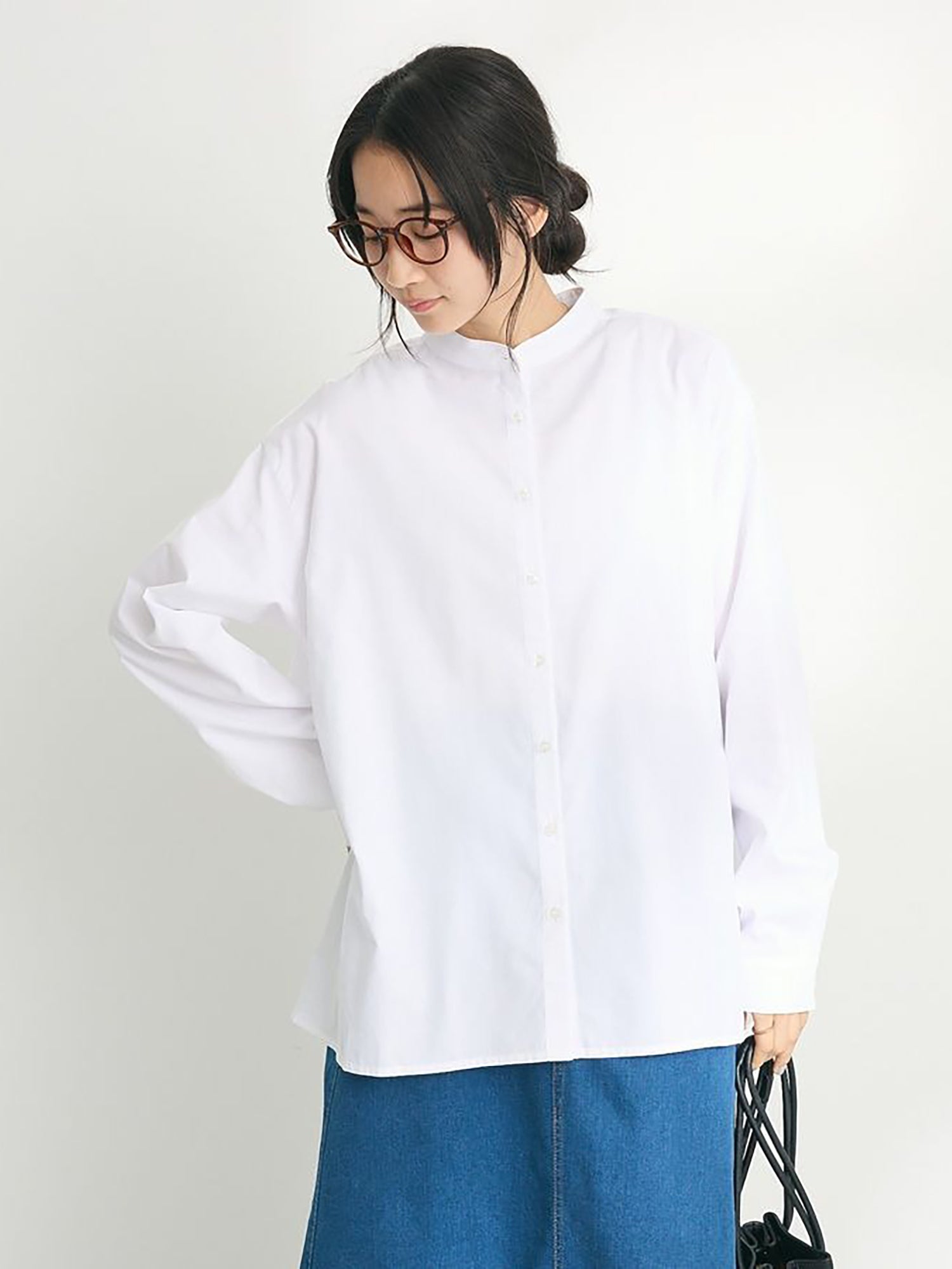 Tsuge Back Frill Shirt