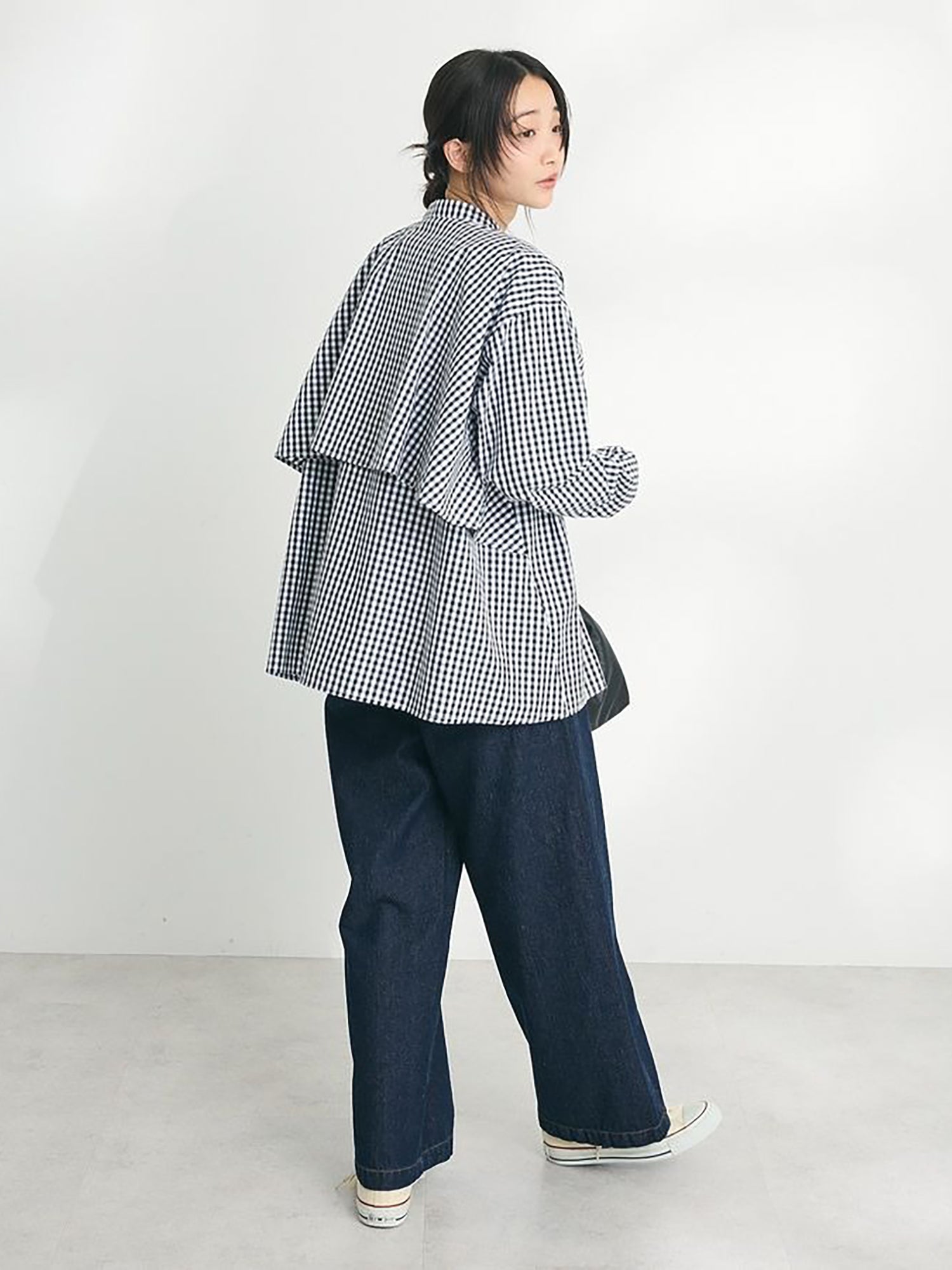 Tsuge Back Frill Shirt