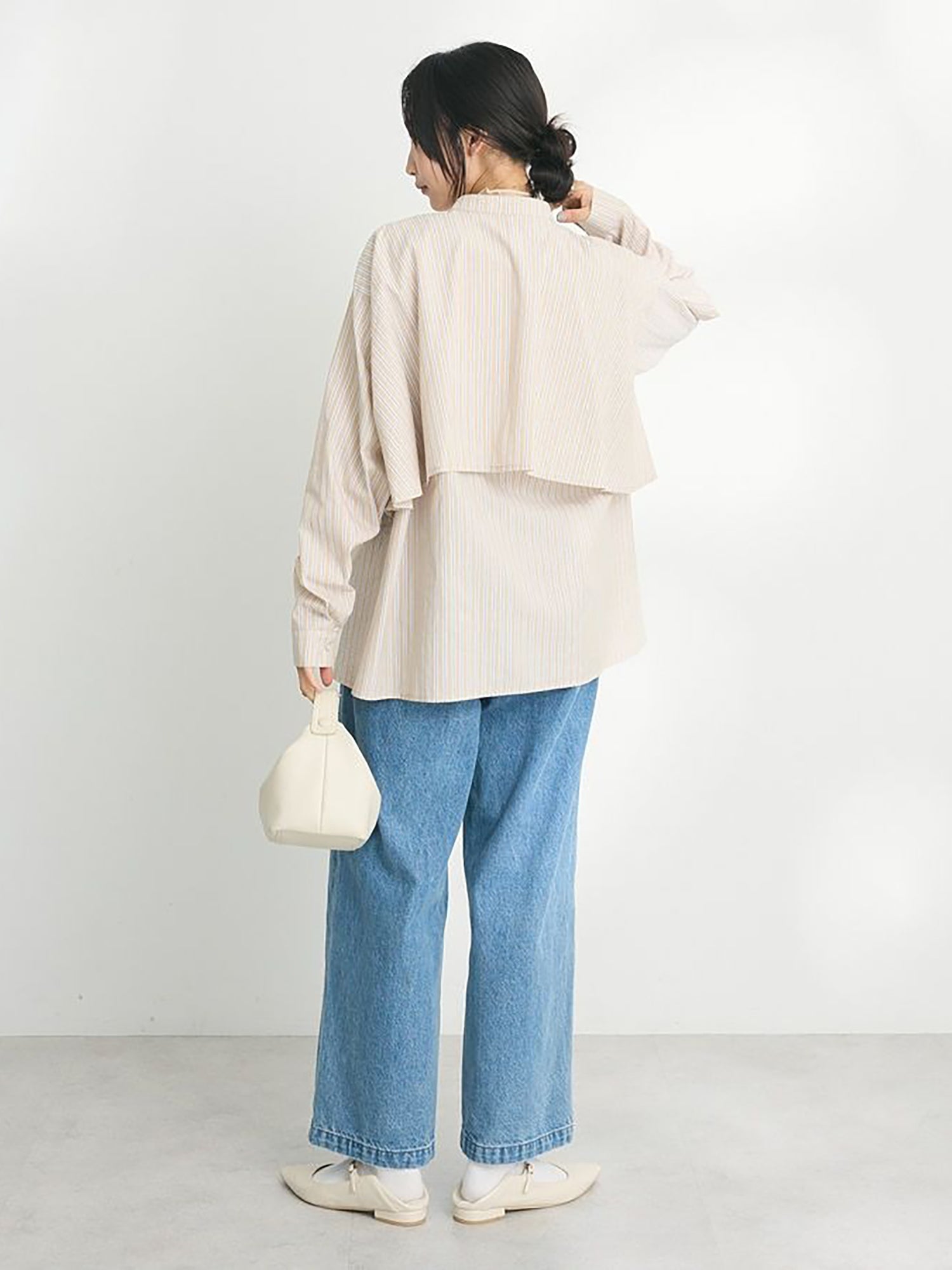 Tsuge Back Frill Shirt