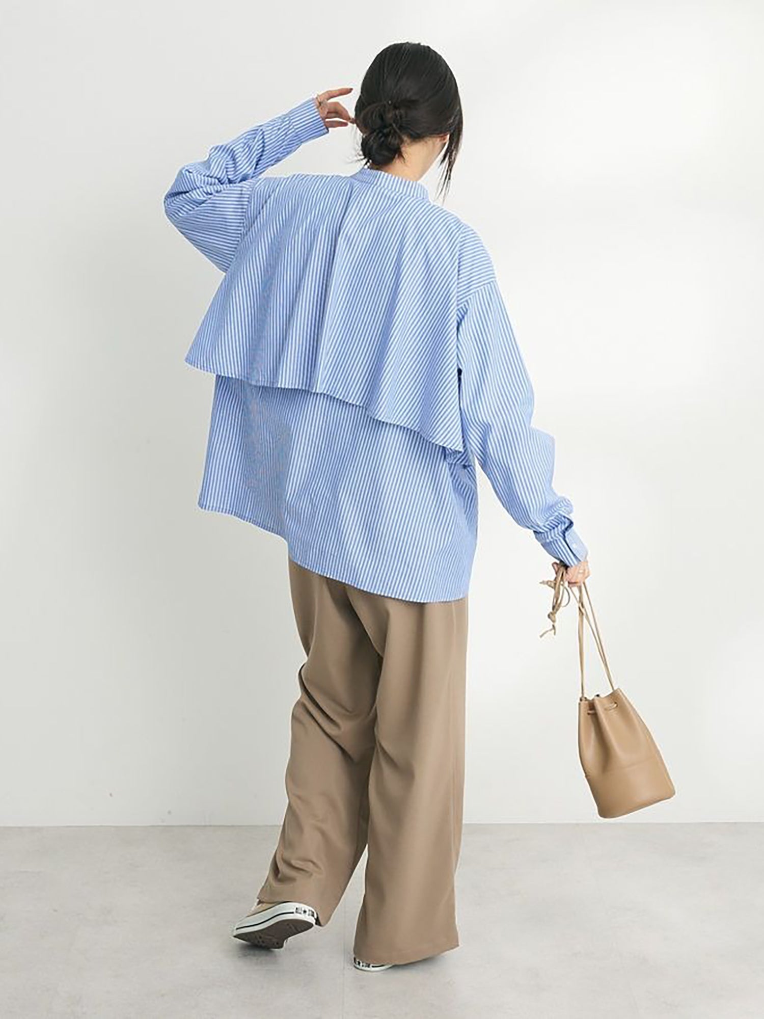 Tsuge Back Frill Shirt