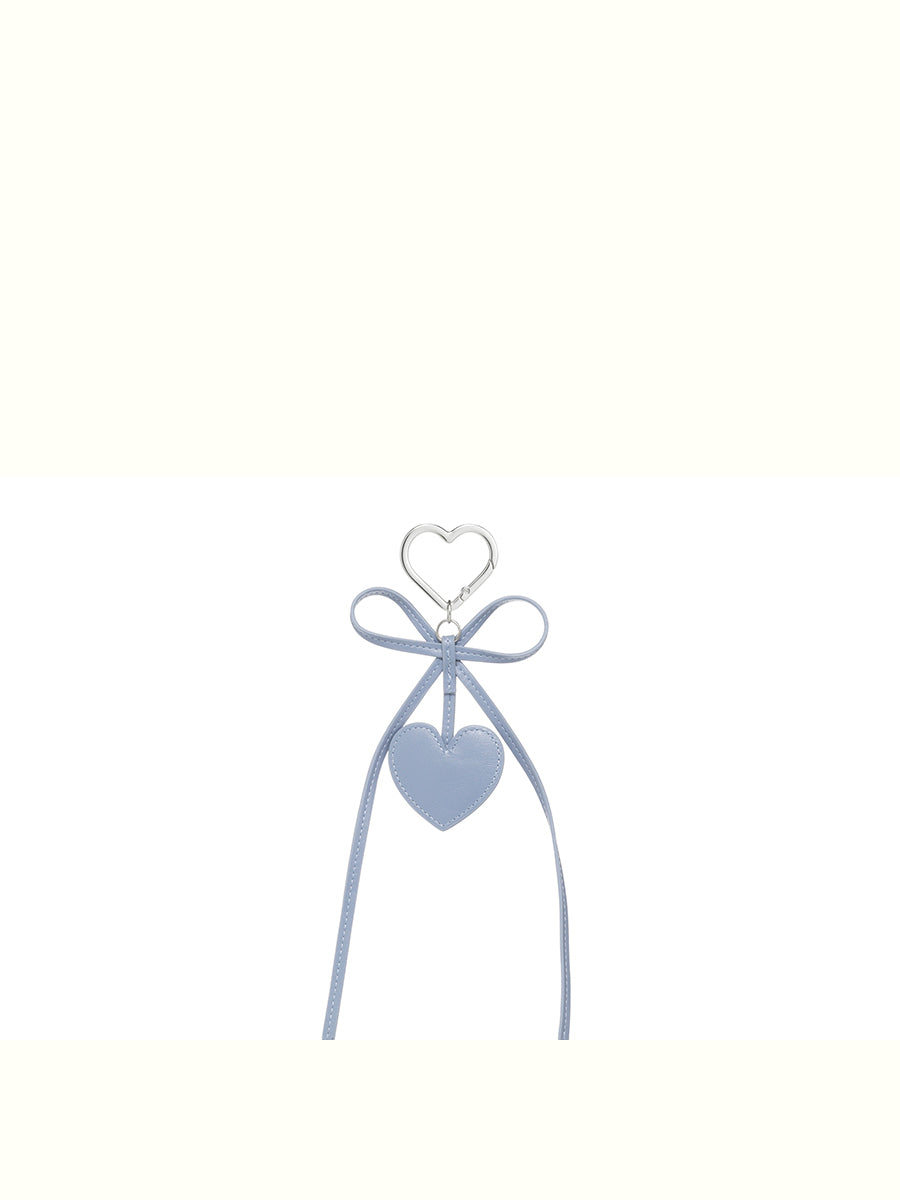 HEART & RIBBON CHARM