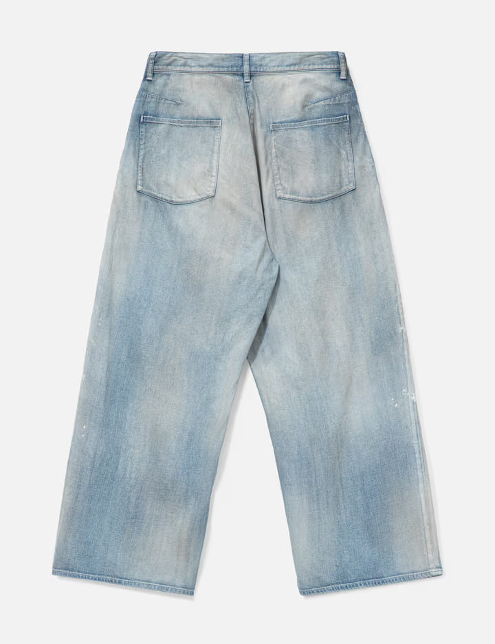 Light Oz Wide Straight Denim Pants