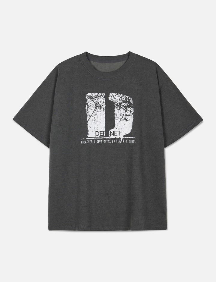 D Accent Crack Logo T-shirts