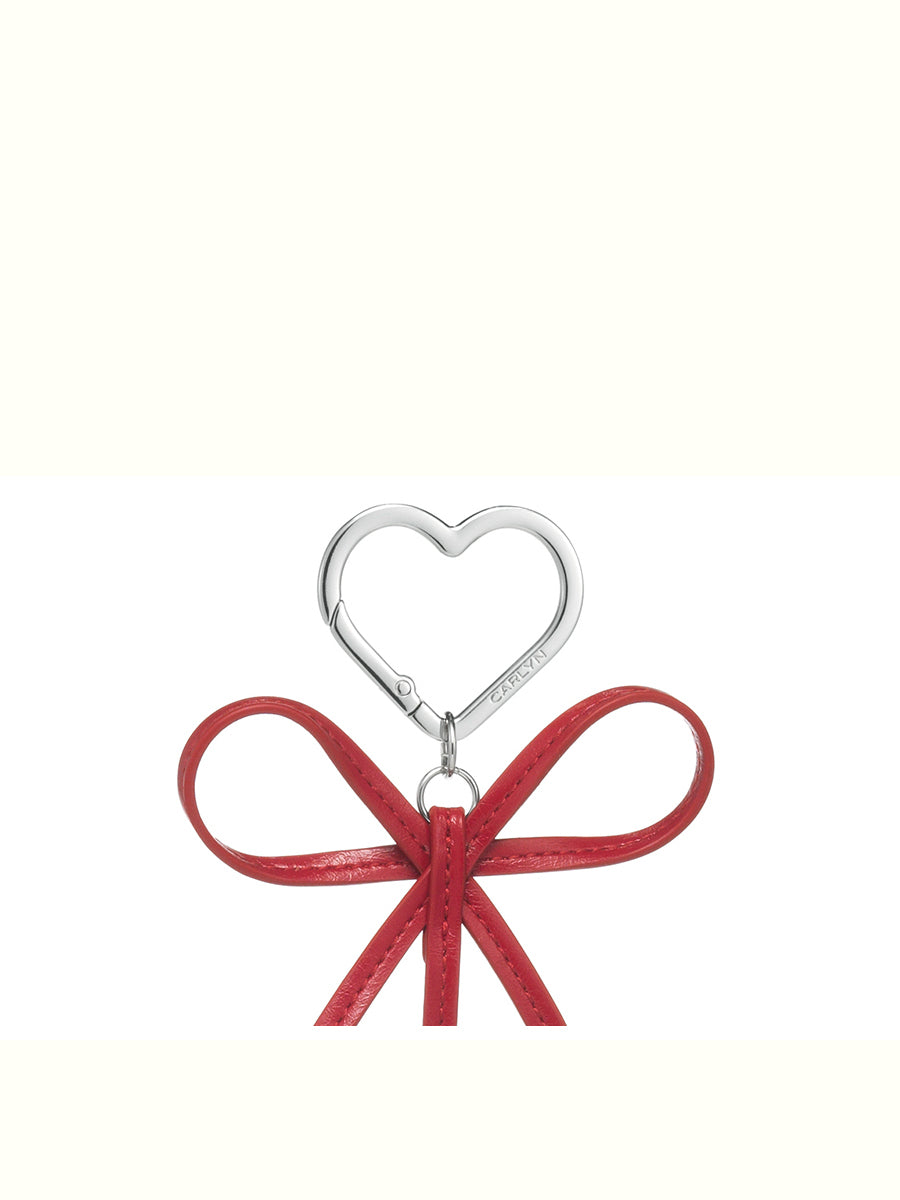 HEART & RIBBON CHARM