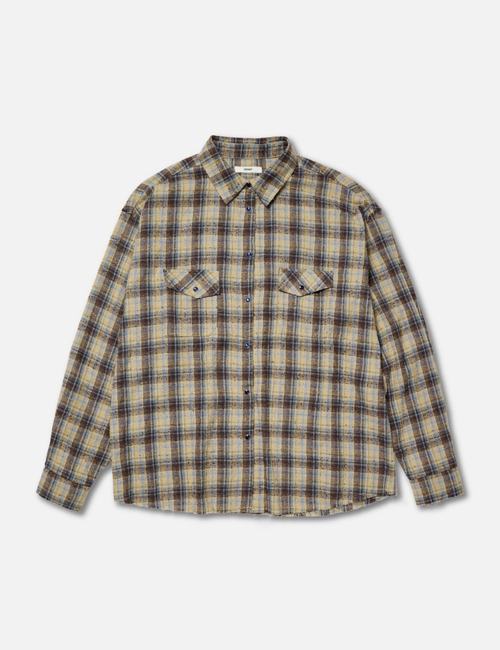 Raw Cut Check Shirt