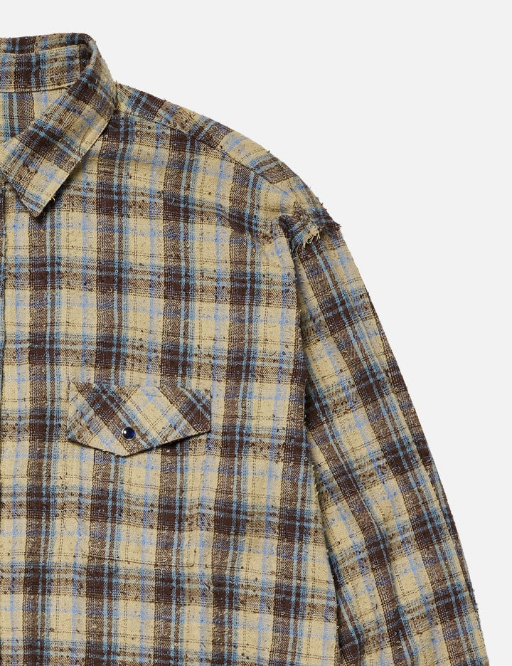 Raw Cut Check Shirt
