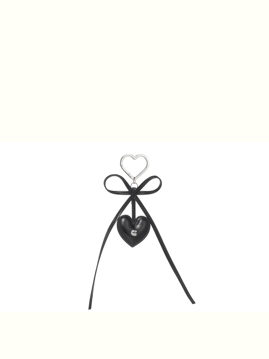 HEART & RIBBON CHARM