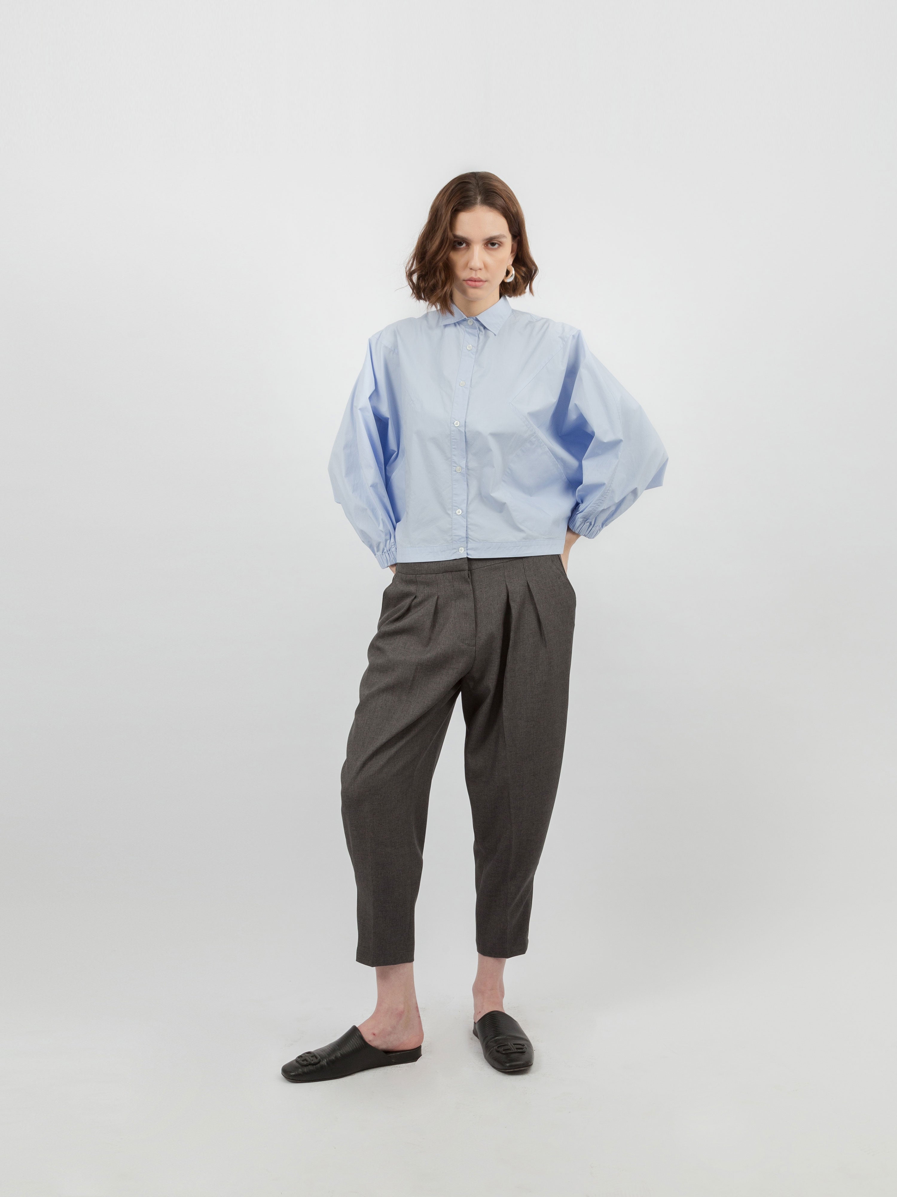 Pippa Cashmere Cotton Shirt