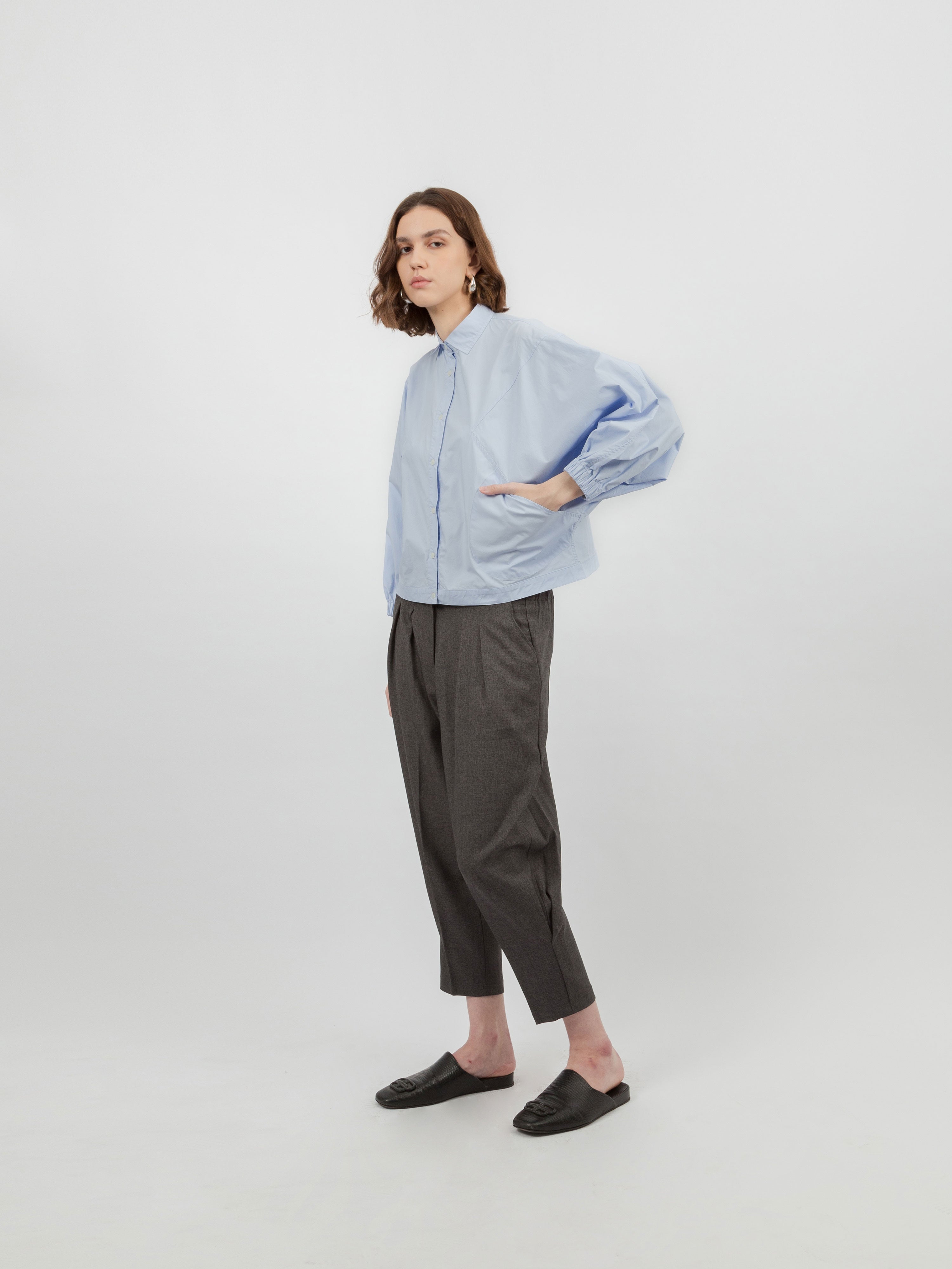 Pippa Cashmere Cotton Shirt