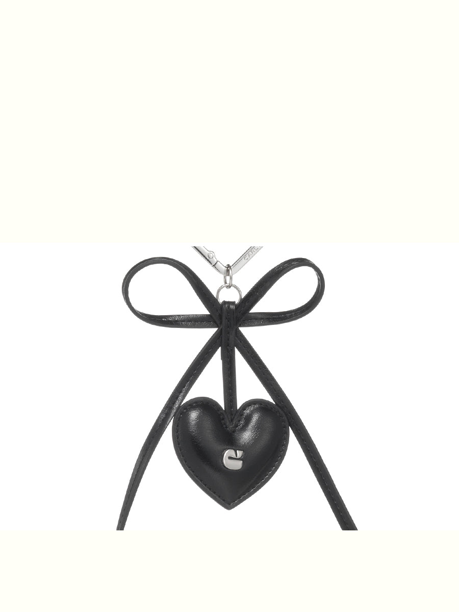 HEART & RIBBON CHARM