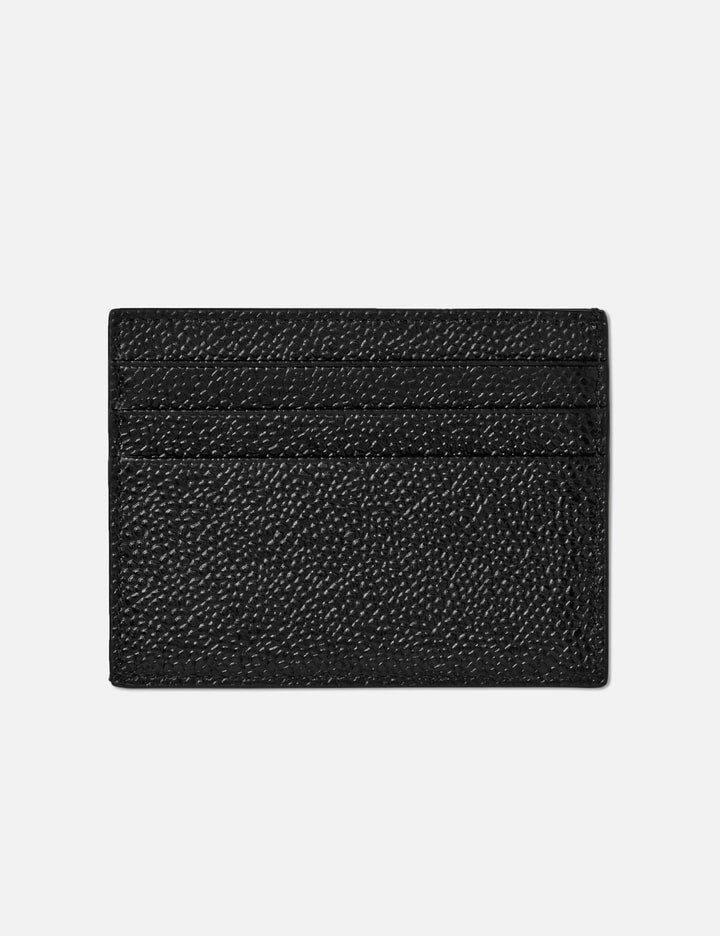 Cardholder With Note Compartment In Pebble Grain