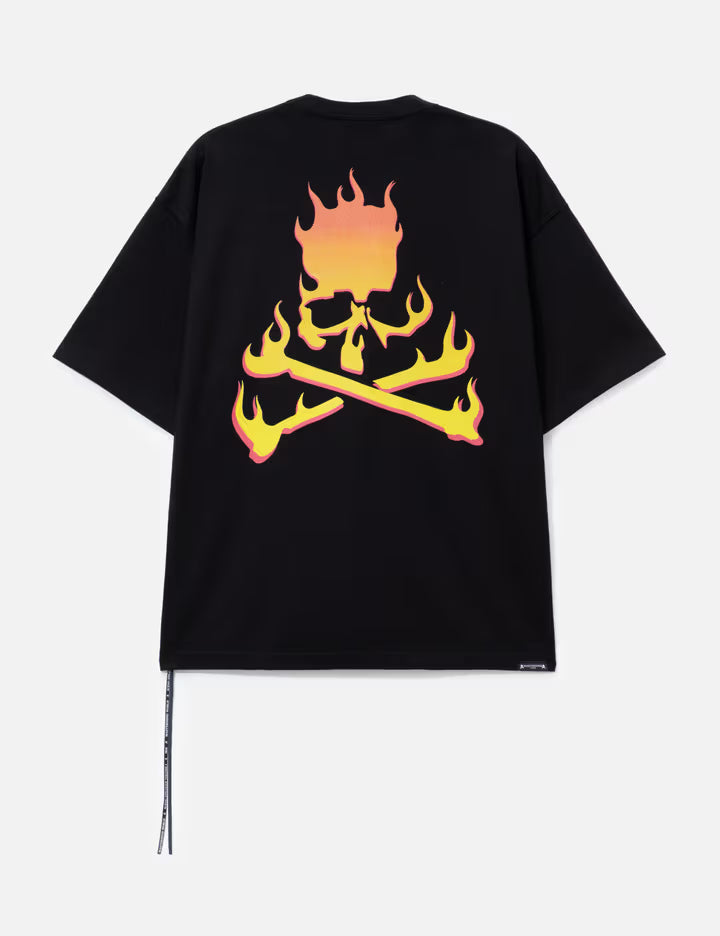 Skull On Fire Boxy SS Tee Ver.1