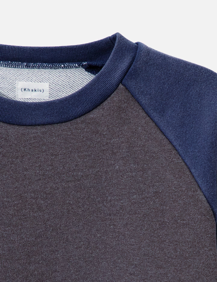 2-Tone Raglan Crewneck