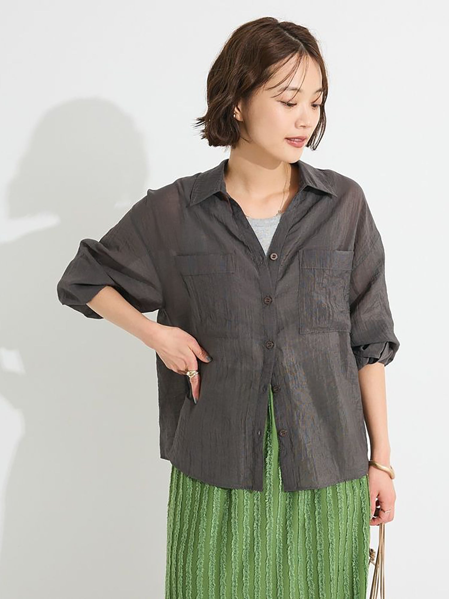 Kotone Sheer Shirt