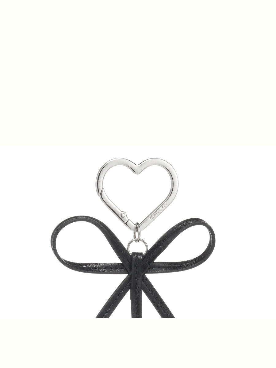 HEART & RIBBON CHARM