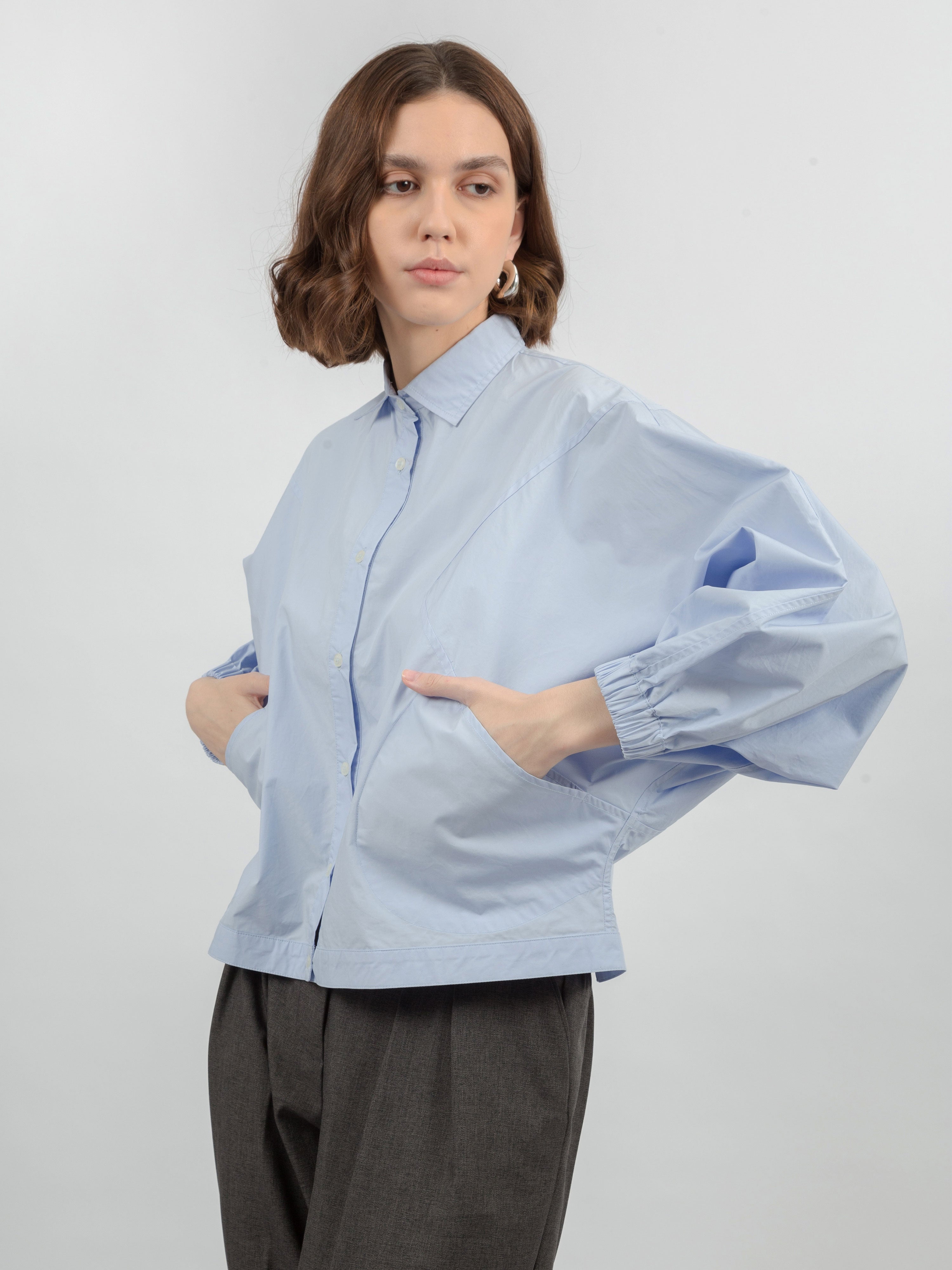 Pippa Cashmere Cotton Shirt