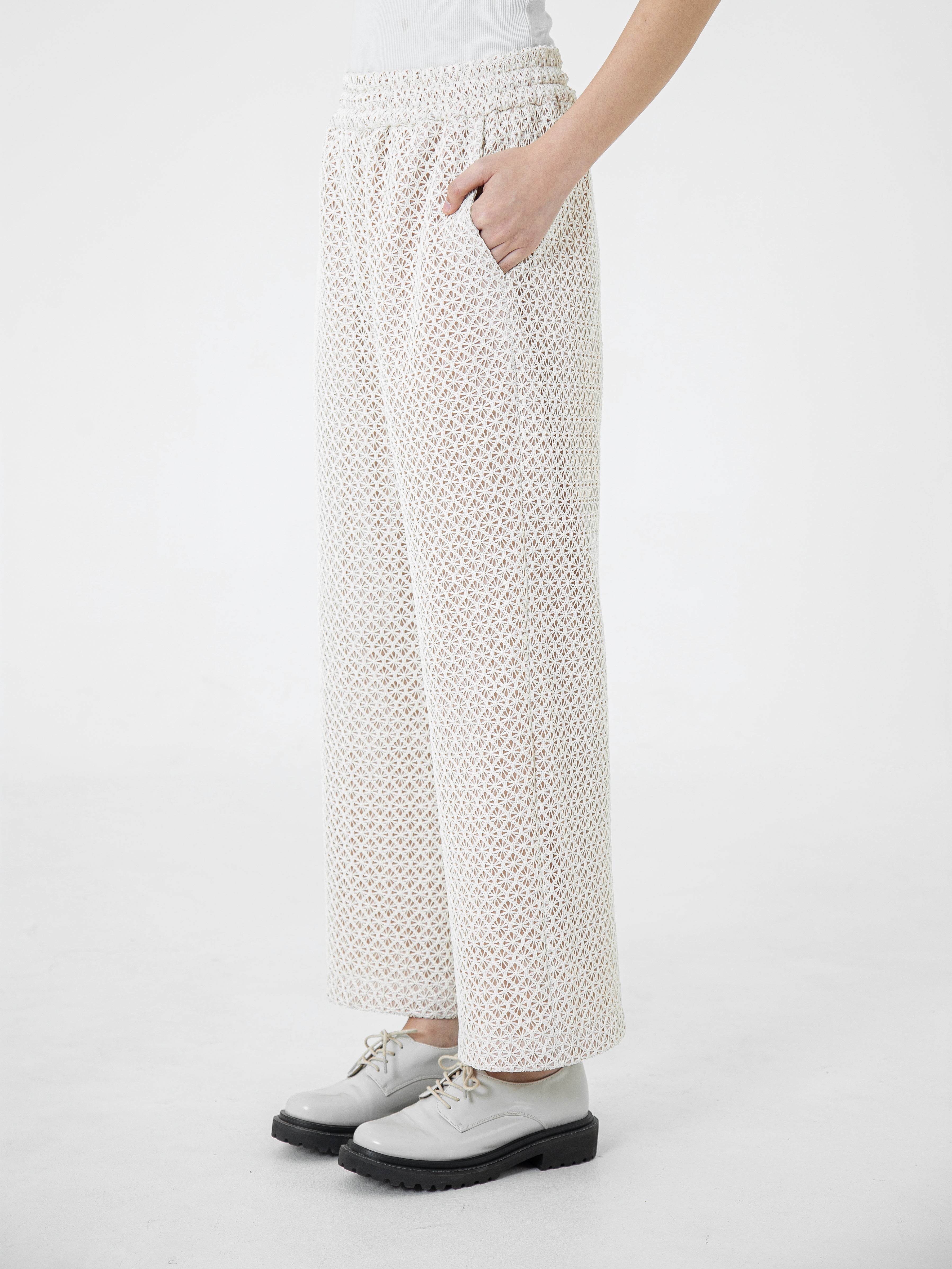 Agita Embroidered Dress Pants