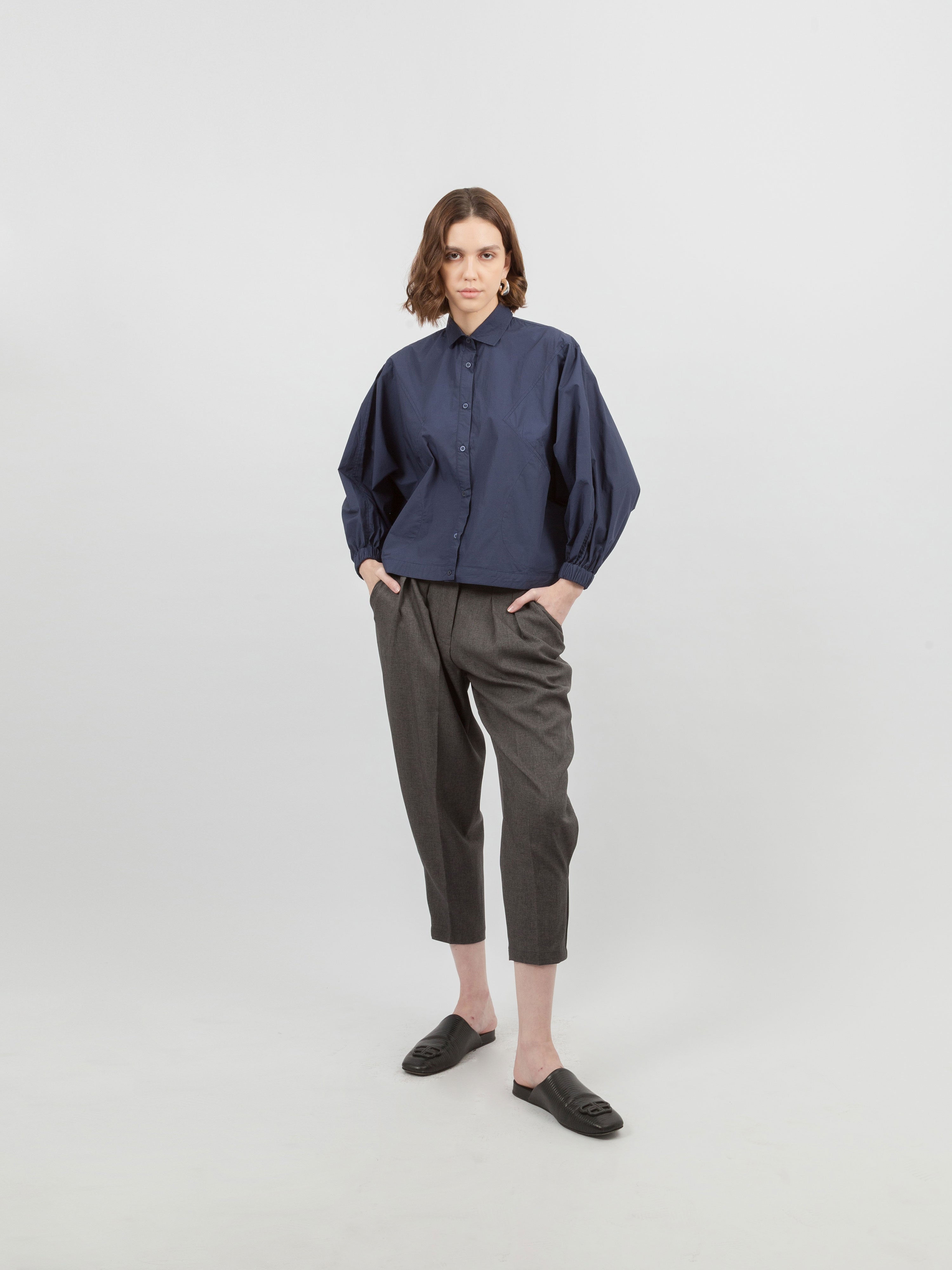 Pippa Cashmere Cotton Shirt