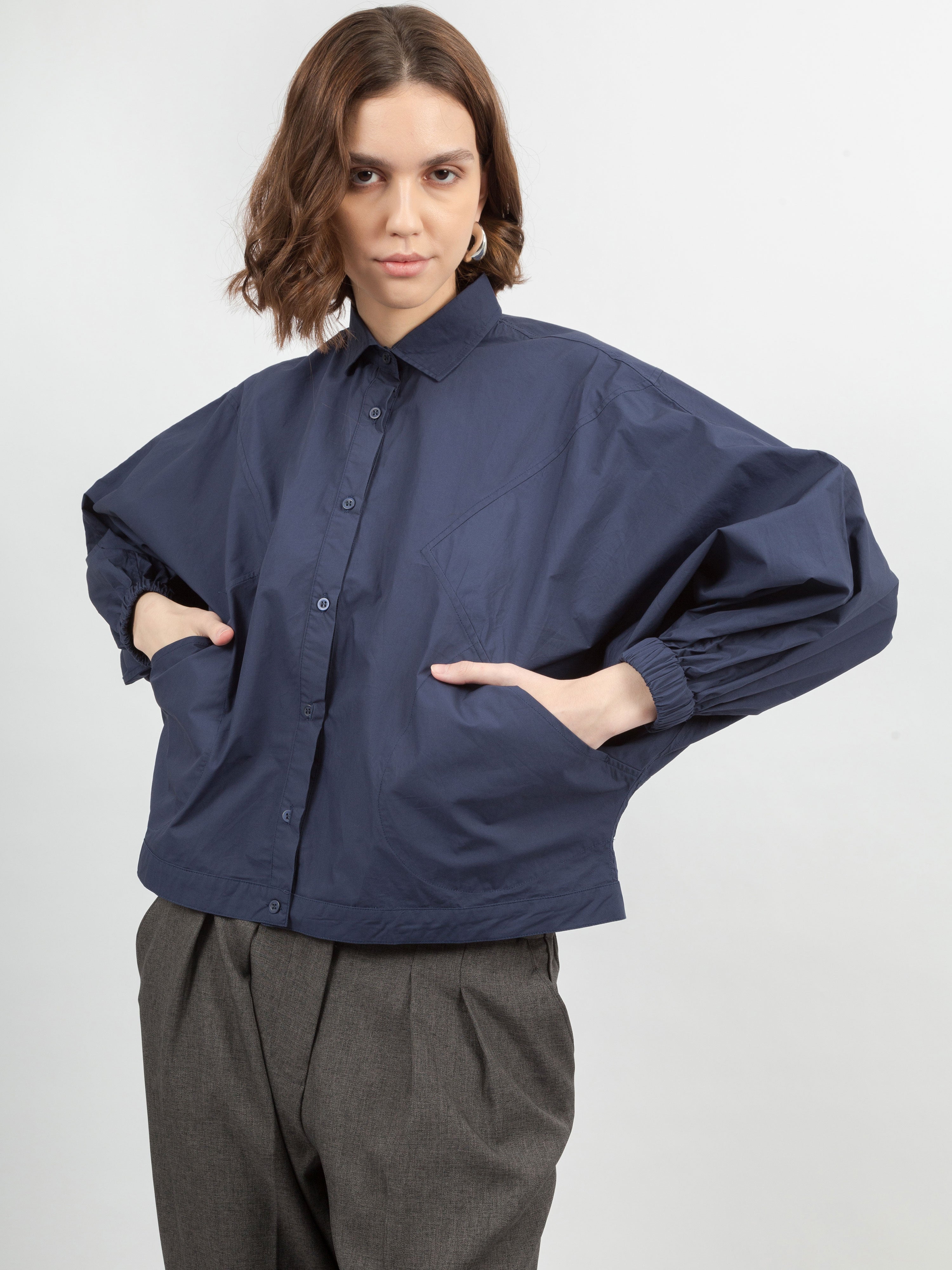 Pippa Cashmere Cotton Shirt