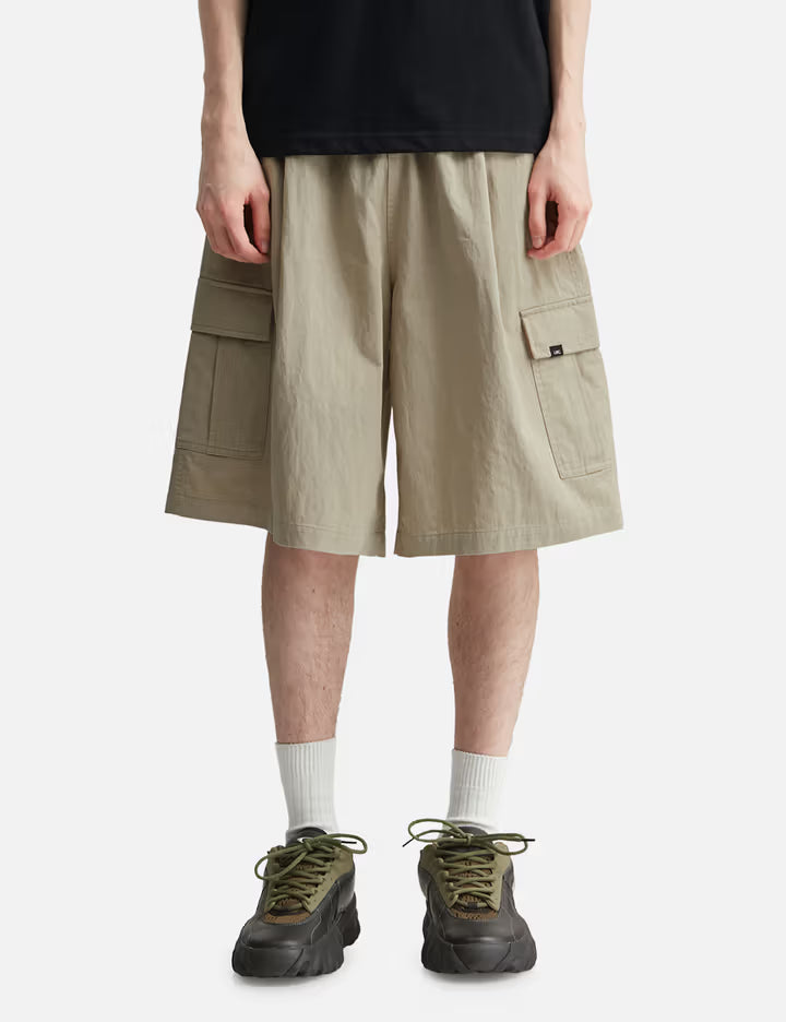 Wide Cargo Shorts