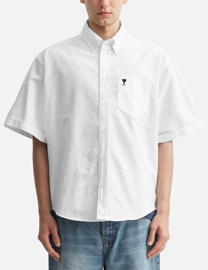 Cotton Boxy Embroidered Ami De Coeur