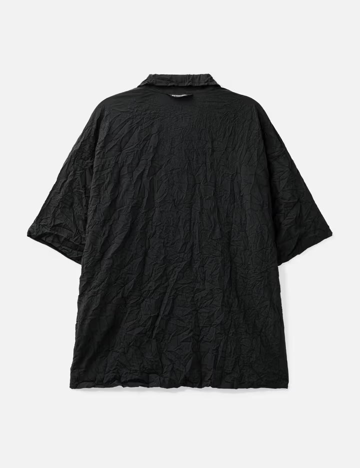 Washer Pleated Open SS Shirt (M)