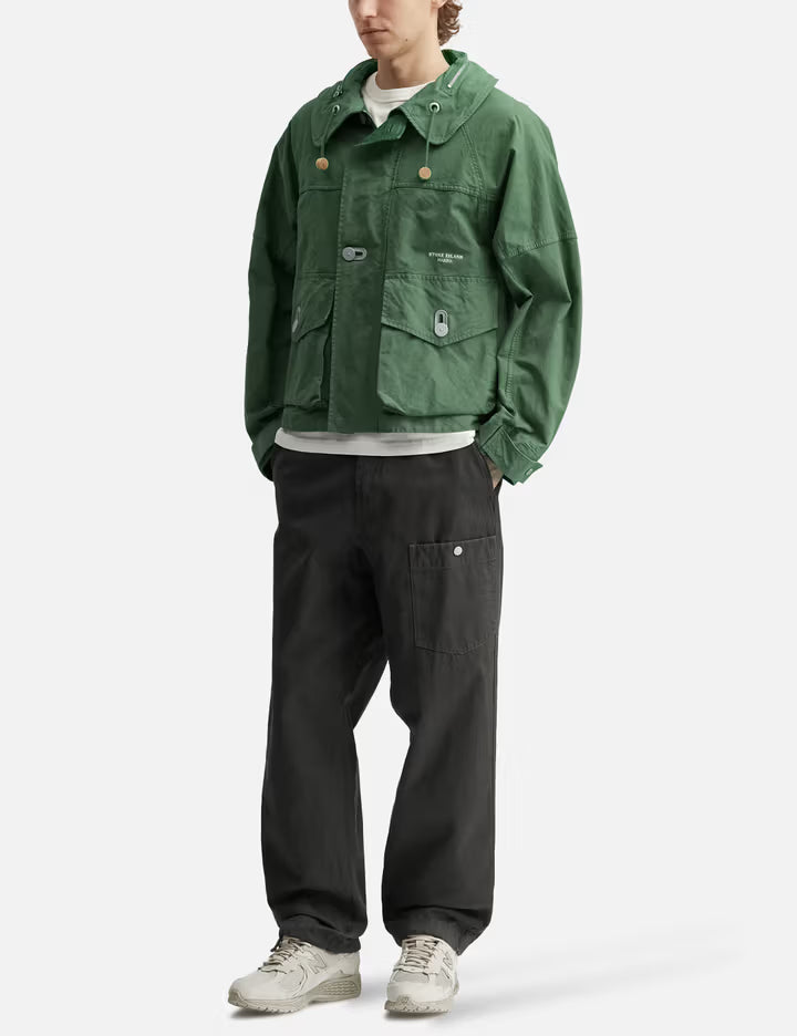 Slub Cotton Batavia-TC_S.I. Marina Loose-Fit Cargo Trousers