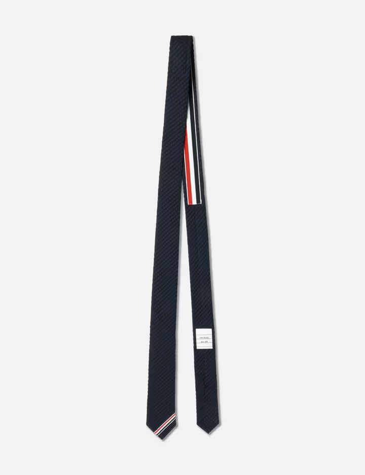 Wool Seersucker RWB Tie