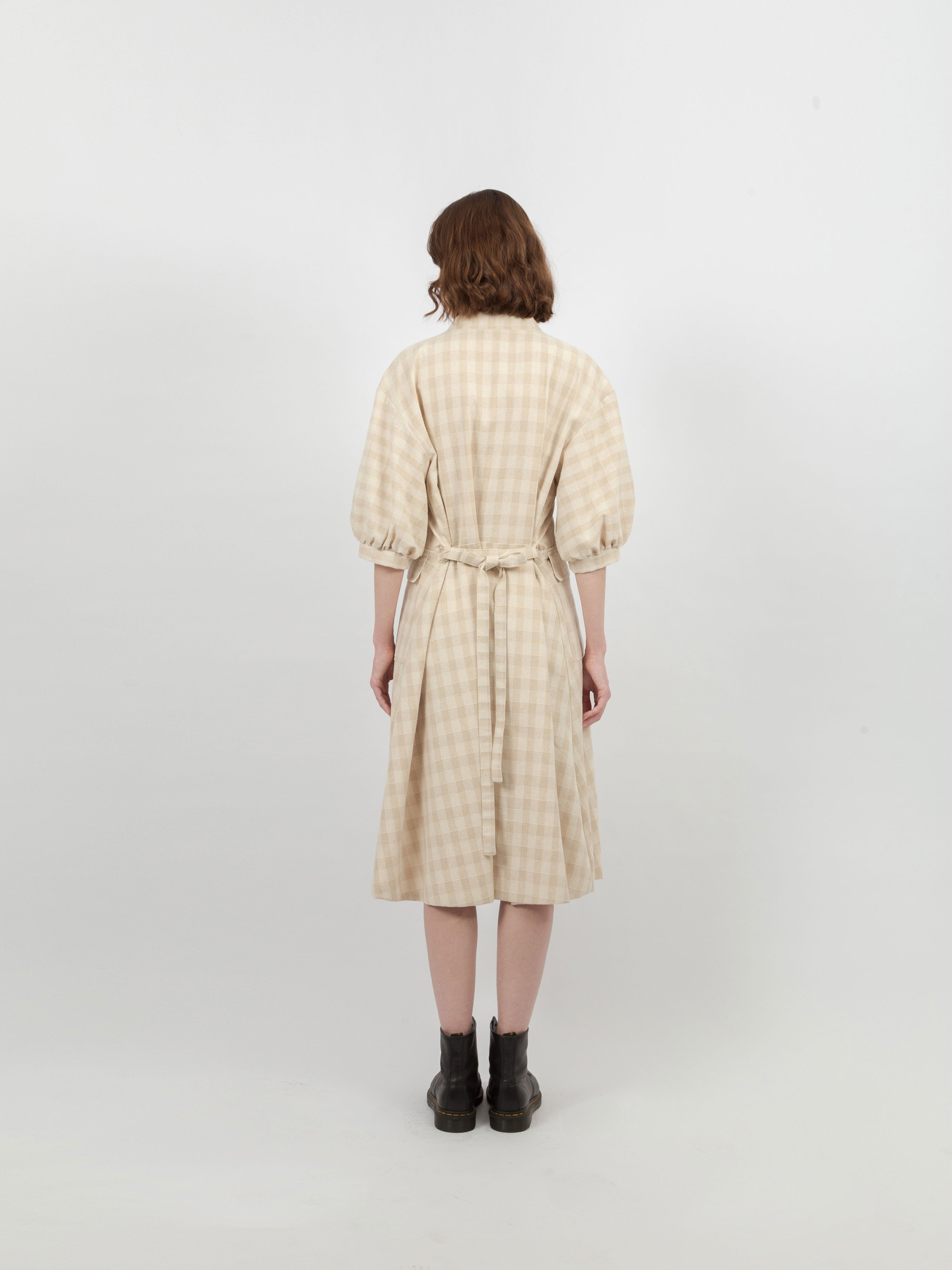 Alma Eco Linen Dress