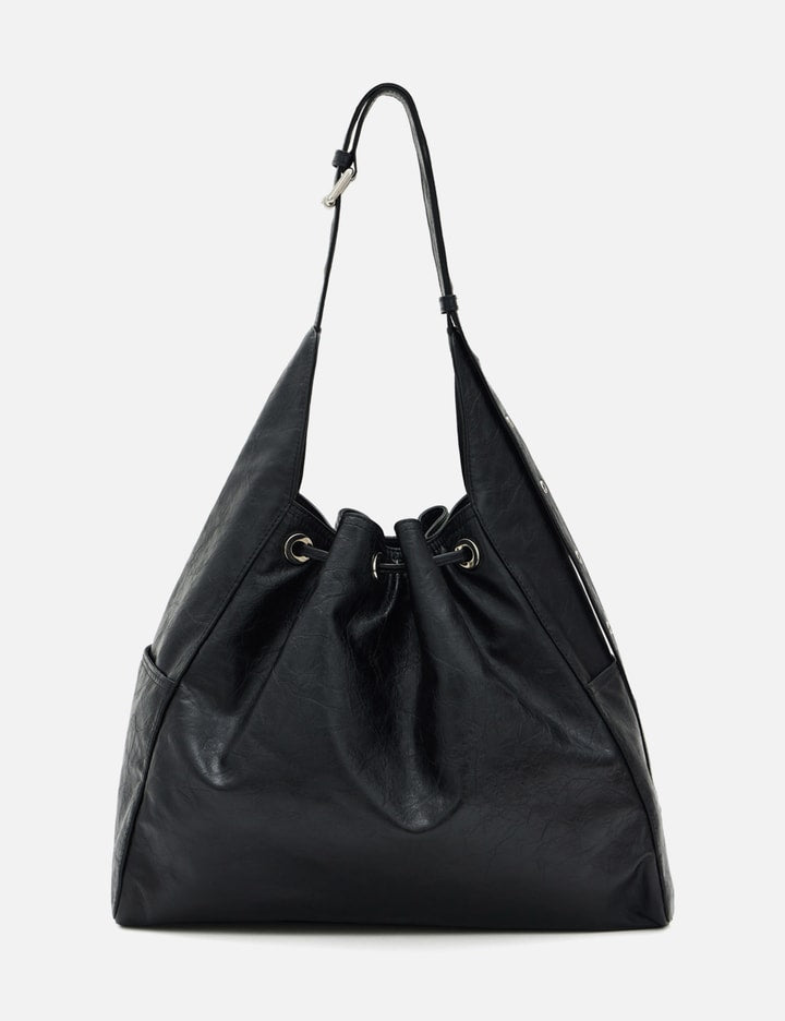 Stud Belted Bucket Bag