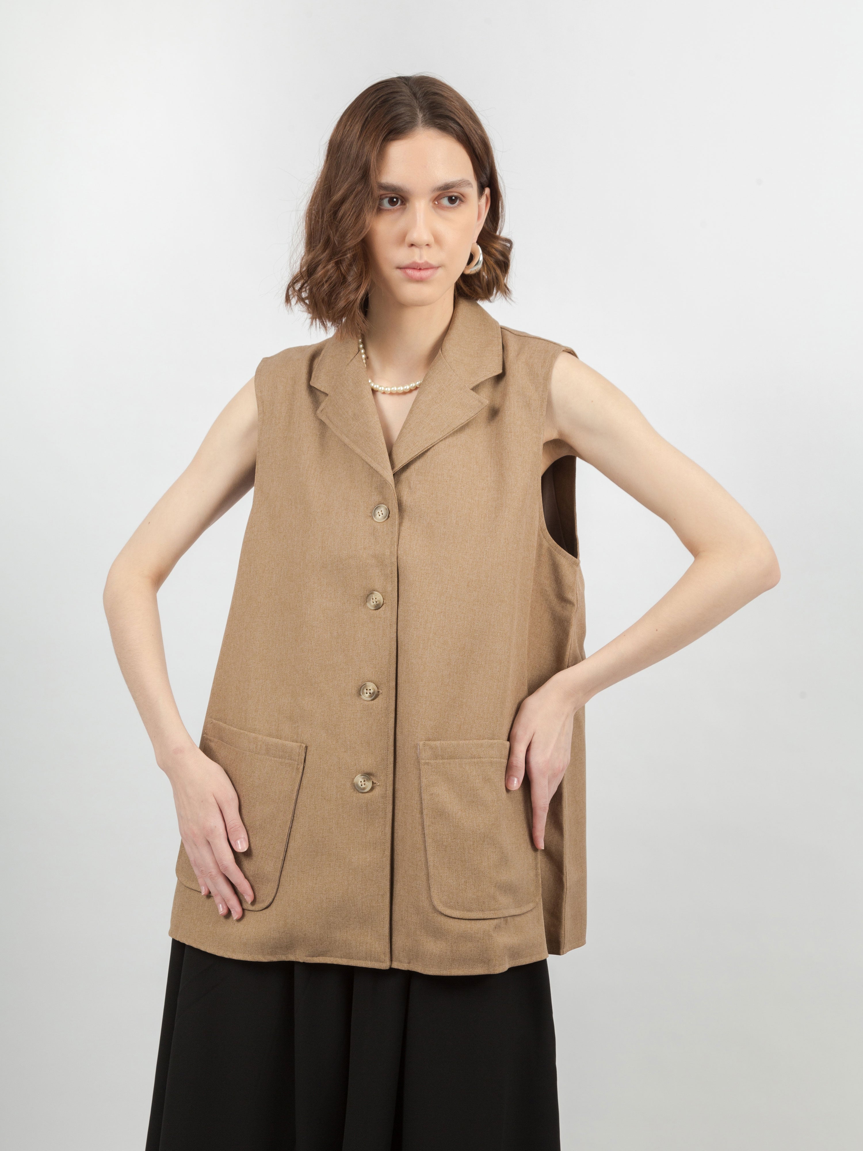 Fe Semi Wool Utility Vest