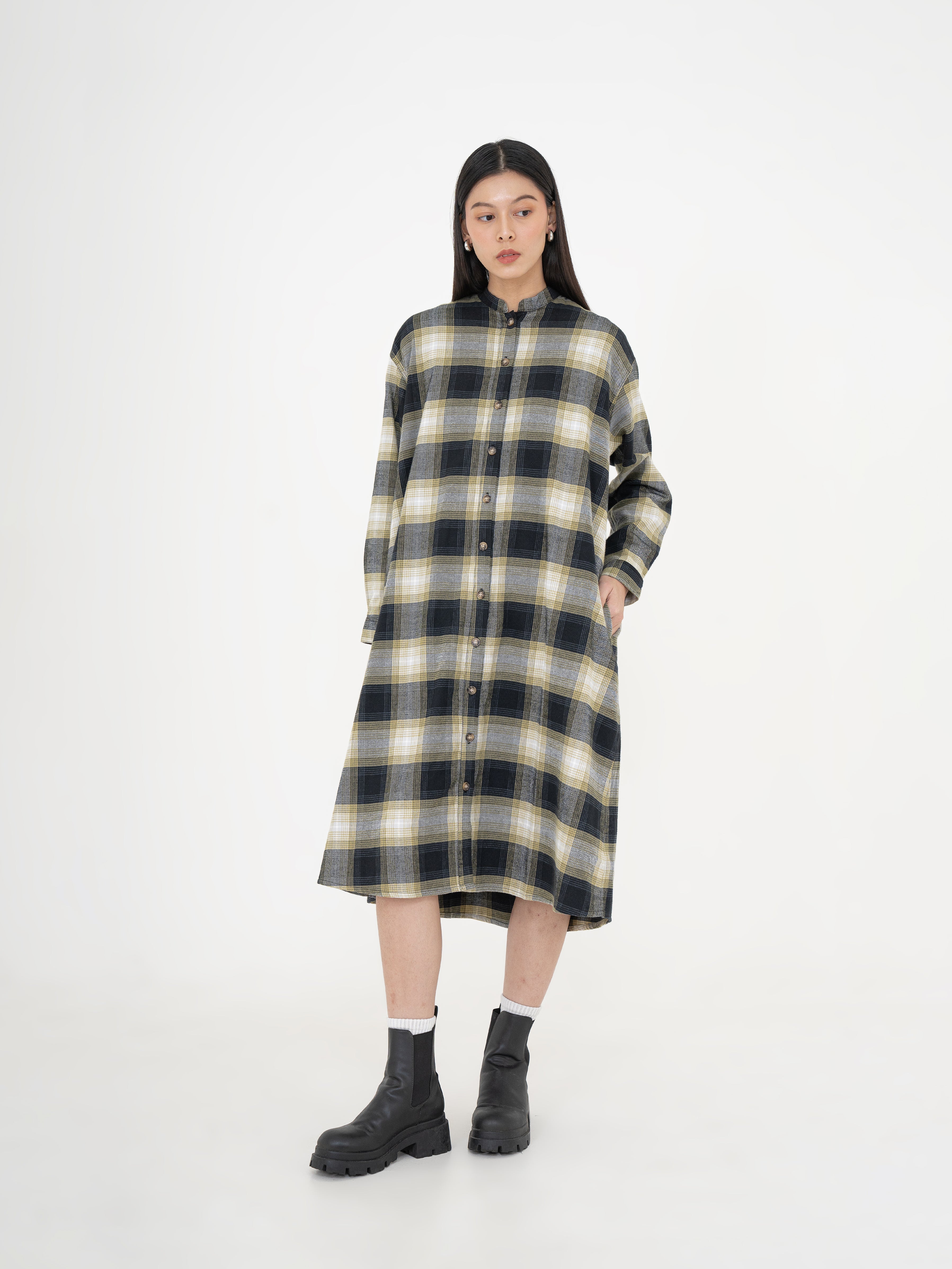 Luisa Flannel Dress