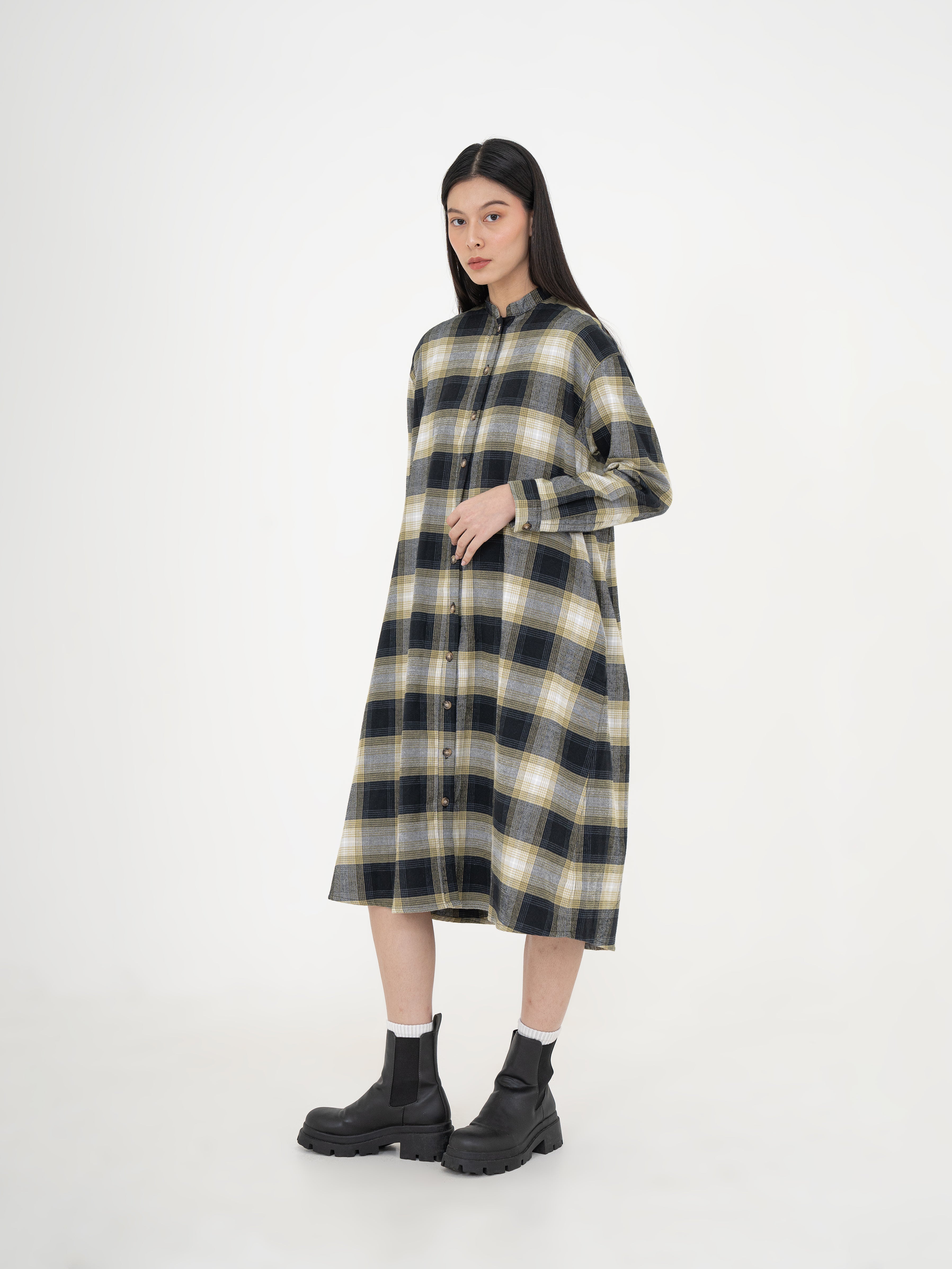 Luisa Flannel Dress