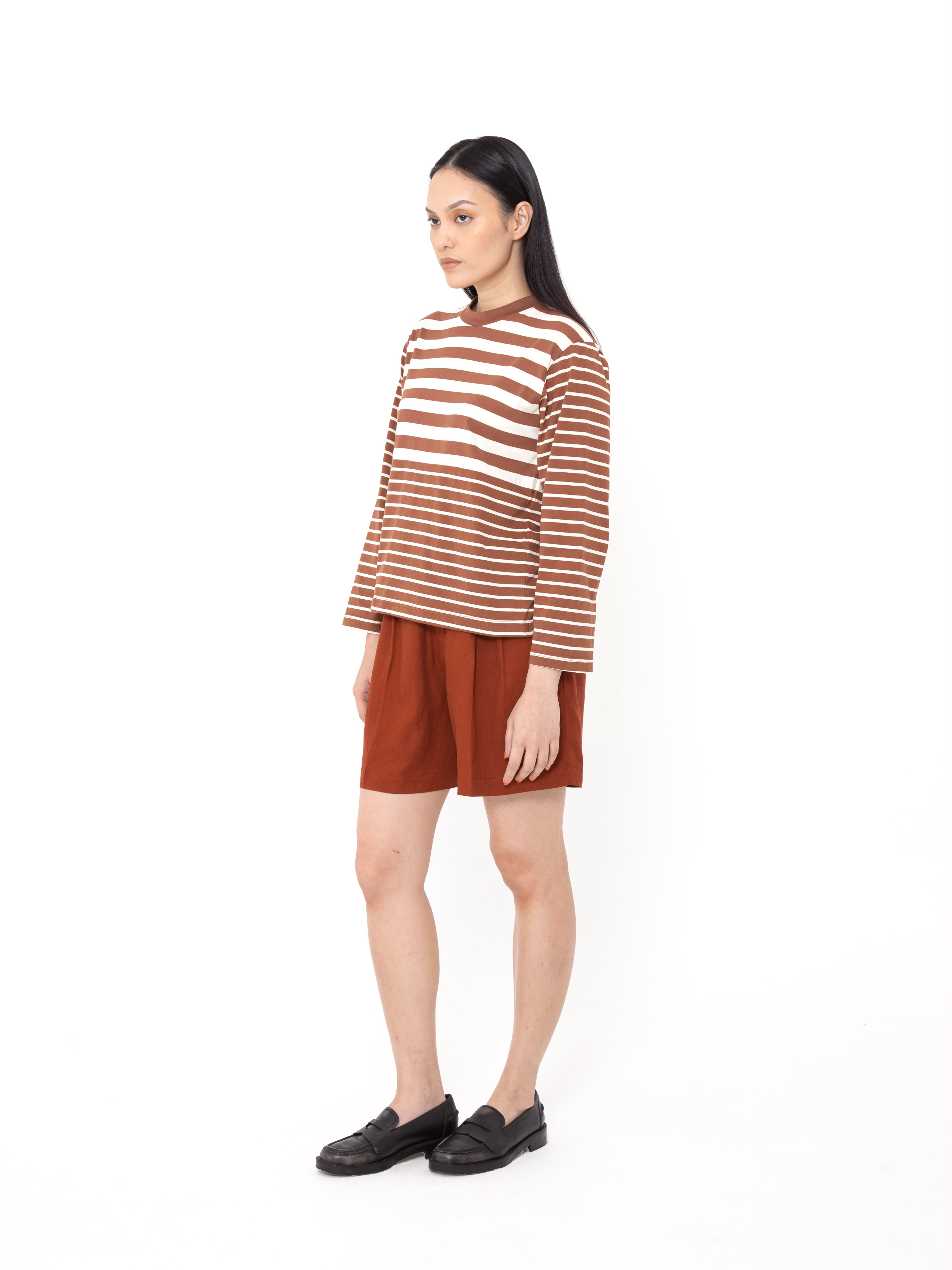 Birgitta Combo Striped Tee