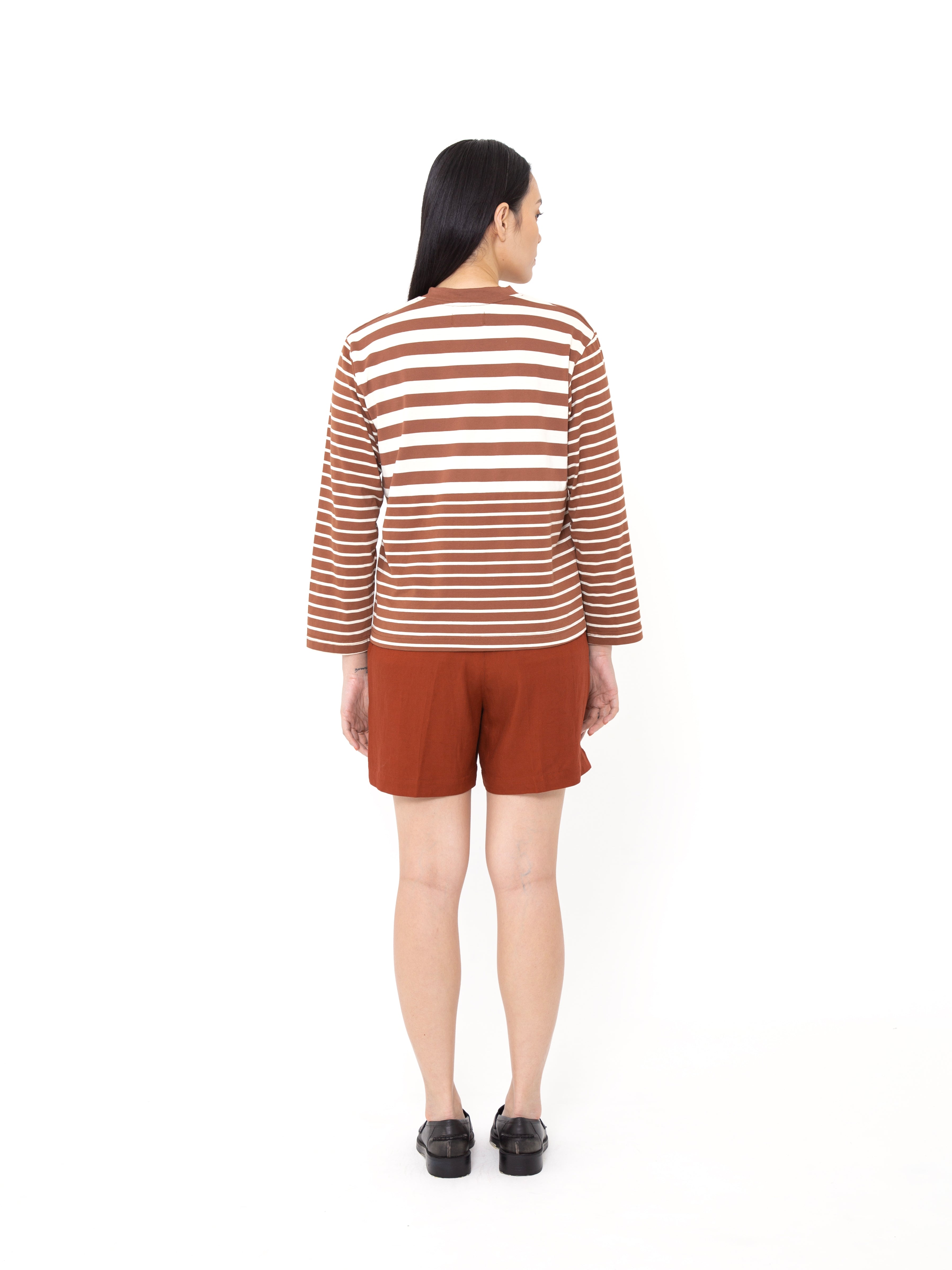 Birgitta Combo Striped Tee