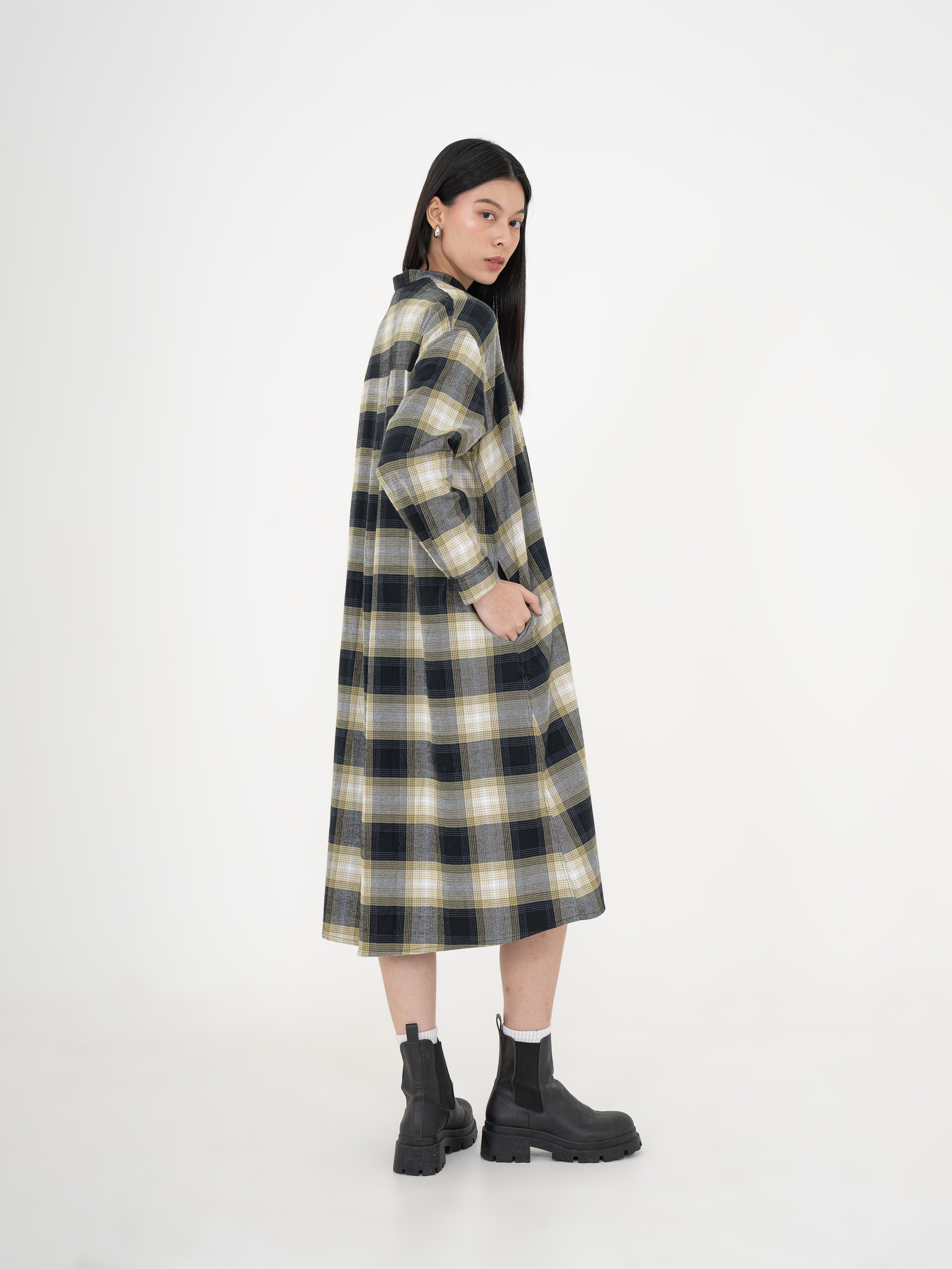 Luisa Flannel Dress