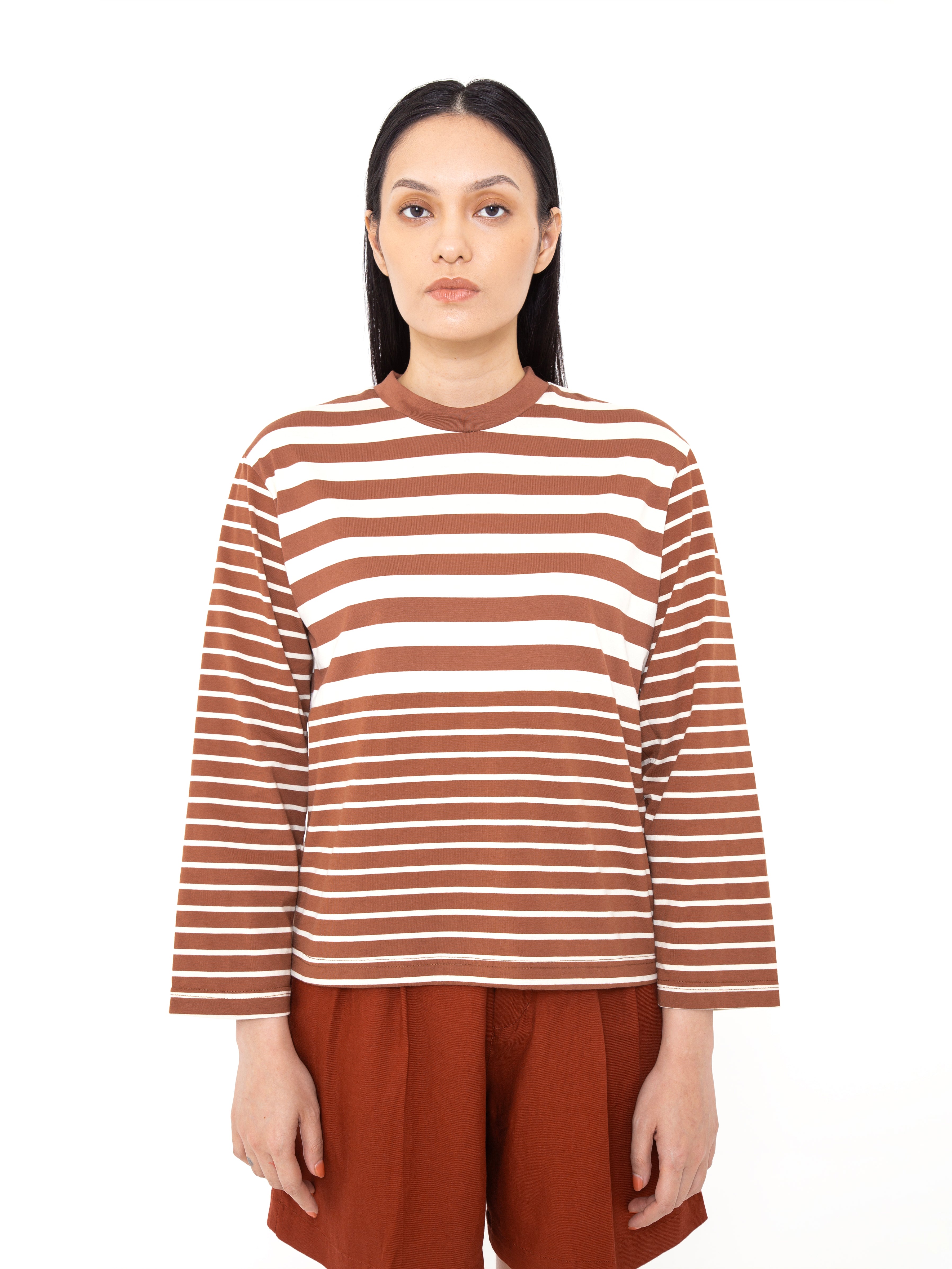 Birgitta Combo Striped Tee