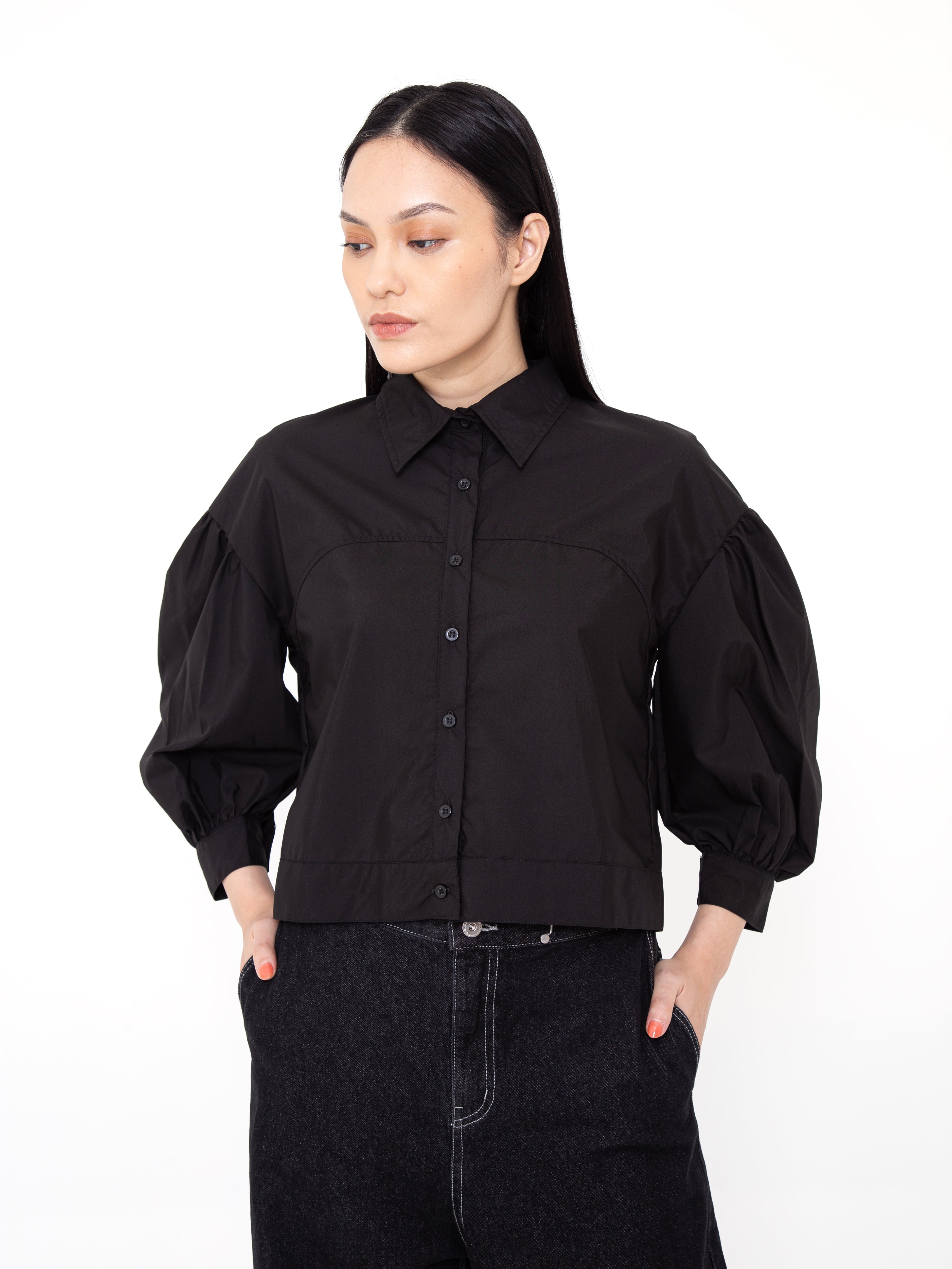 Cecillie Cropped Shirt