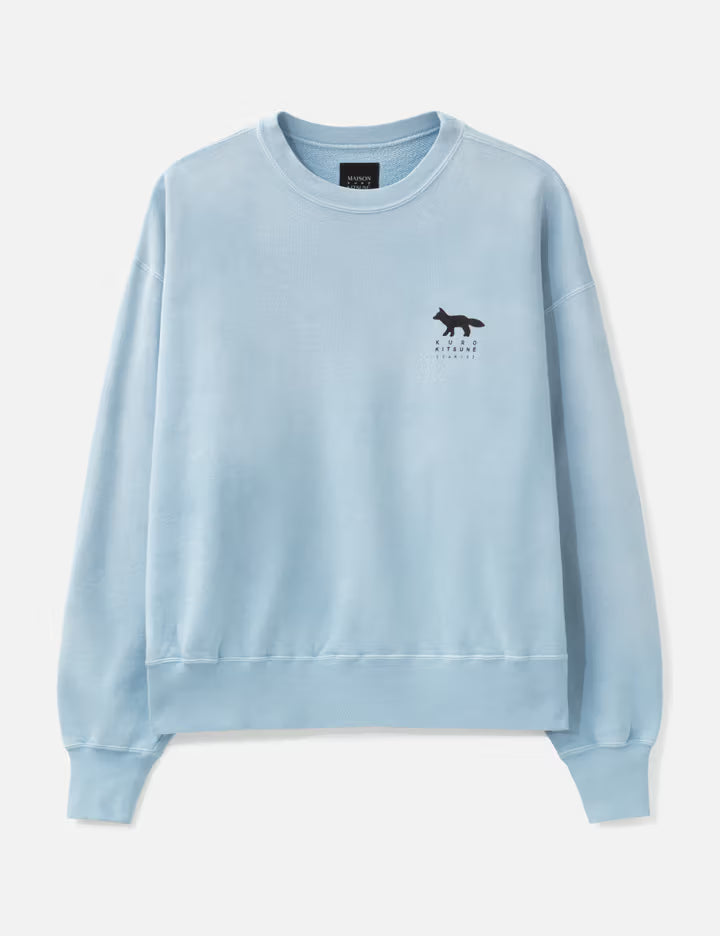 Maison Kitsuné X Kuro Sunfaded Fox Sweat Shirt