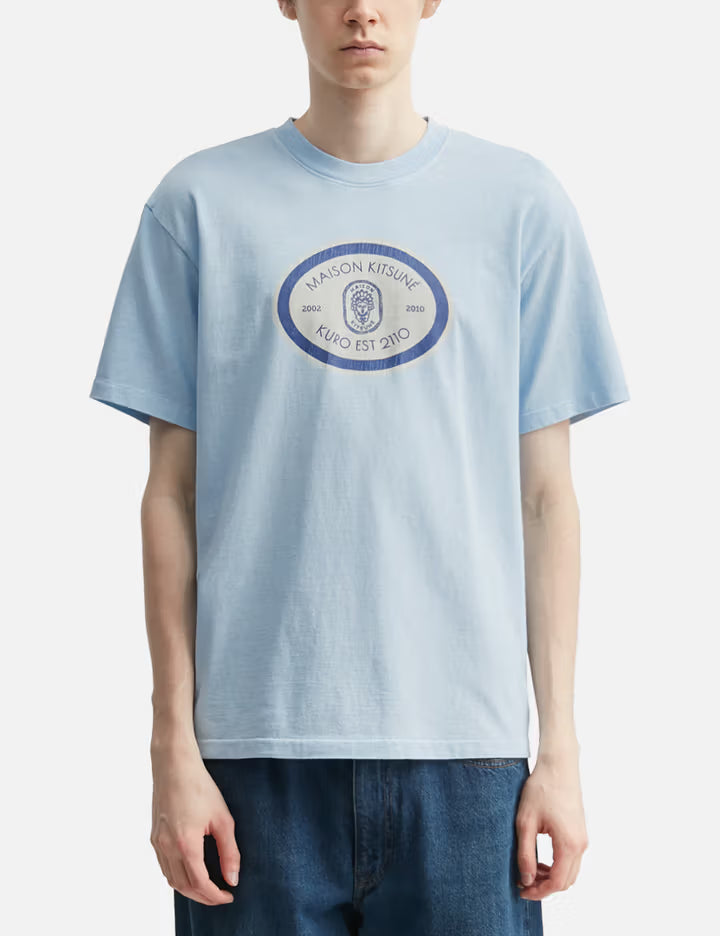 Maison Kitsuné X Kuro Grand Est. Vintage Wash Tee