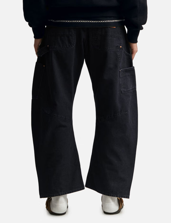 3D Cutting Painter Pants