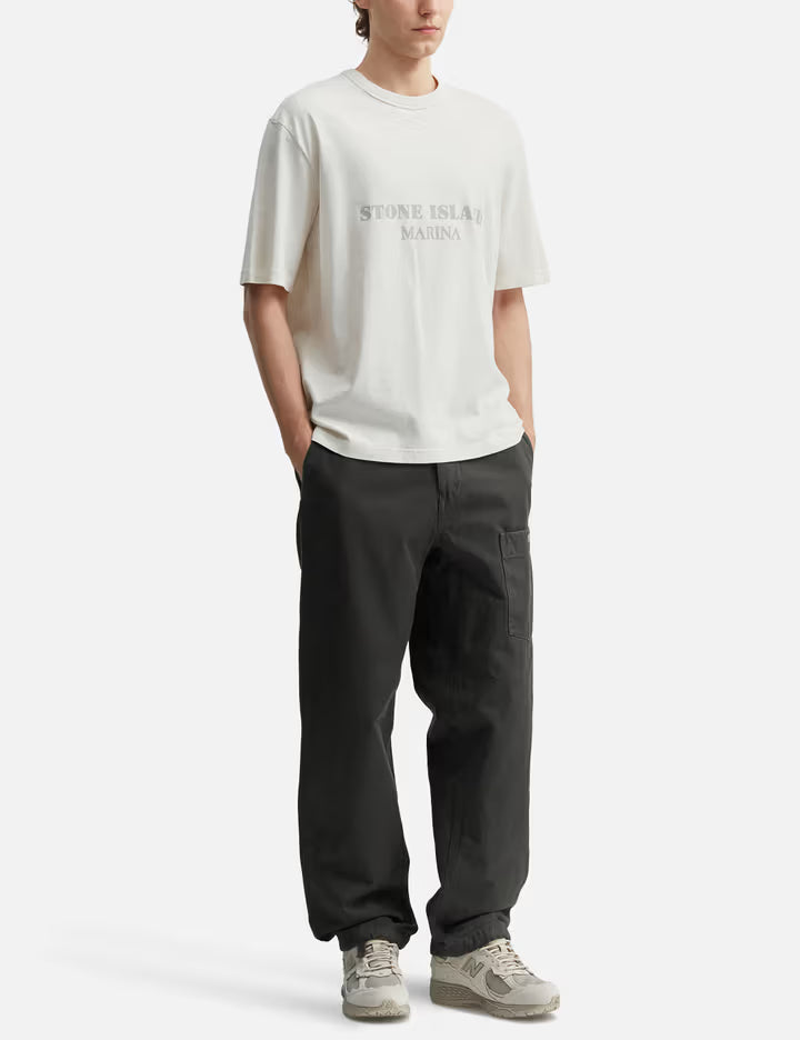 Combed Organic Cotton Jersey_S.I. Marina Oversized-Fit T-Shirt