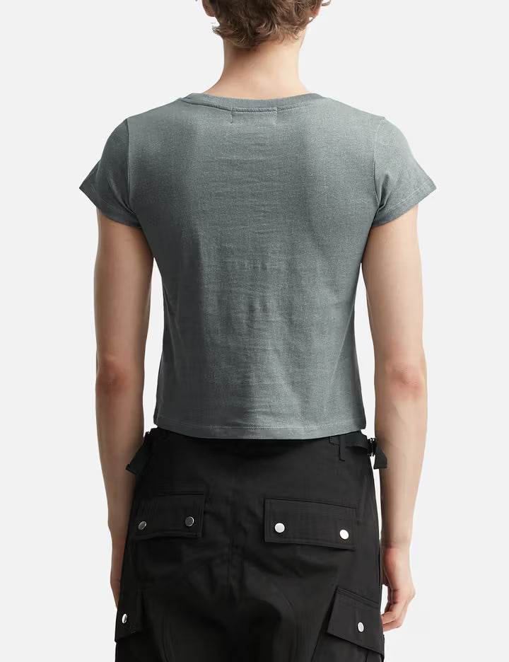 YEONJUN GGUM X DEINET Cropped Fit Short Sleeve T-Shirt