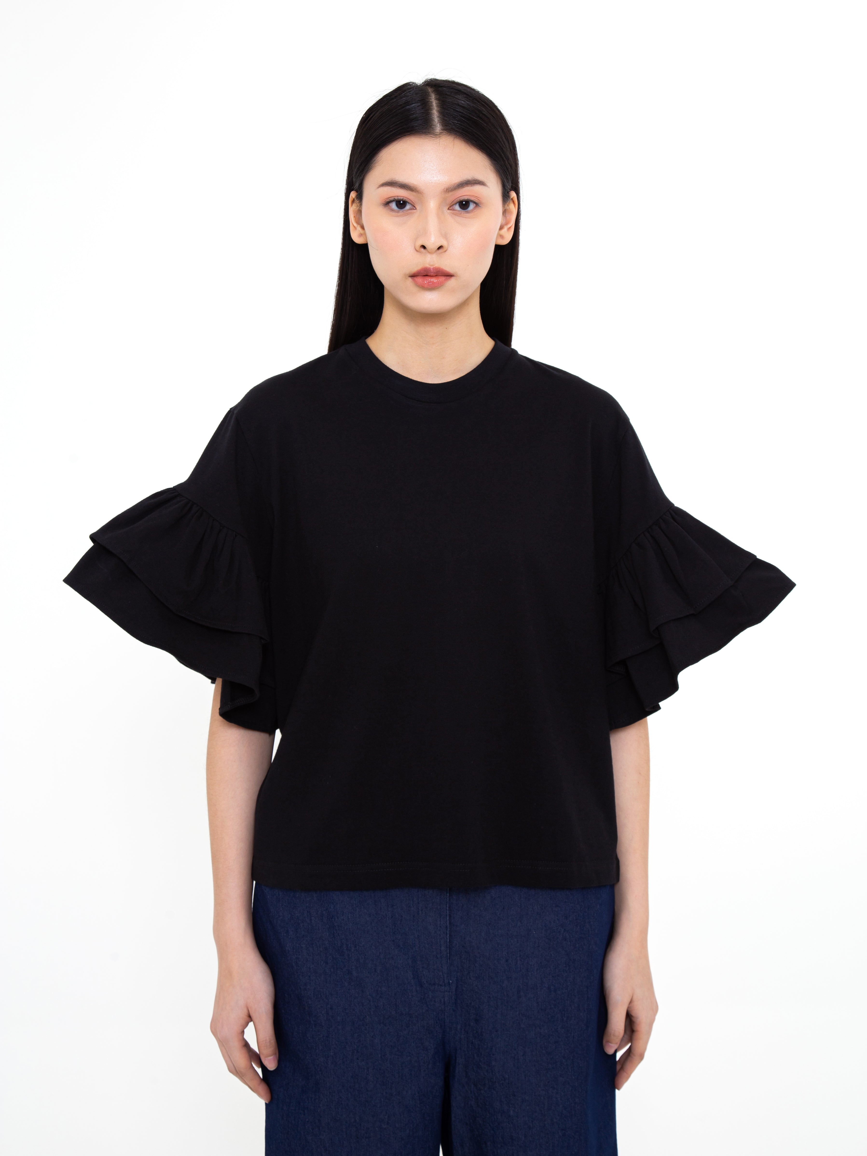 Noelle Ruffle T-Shirt