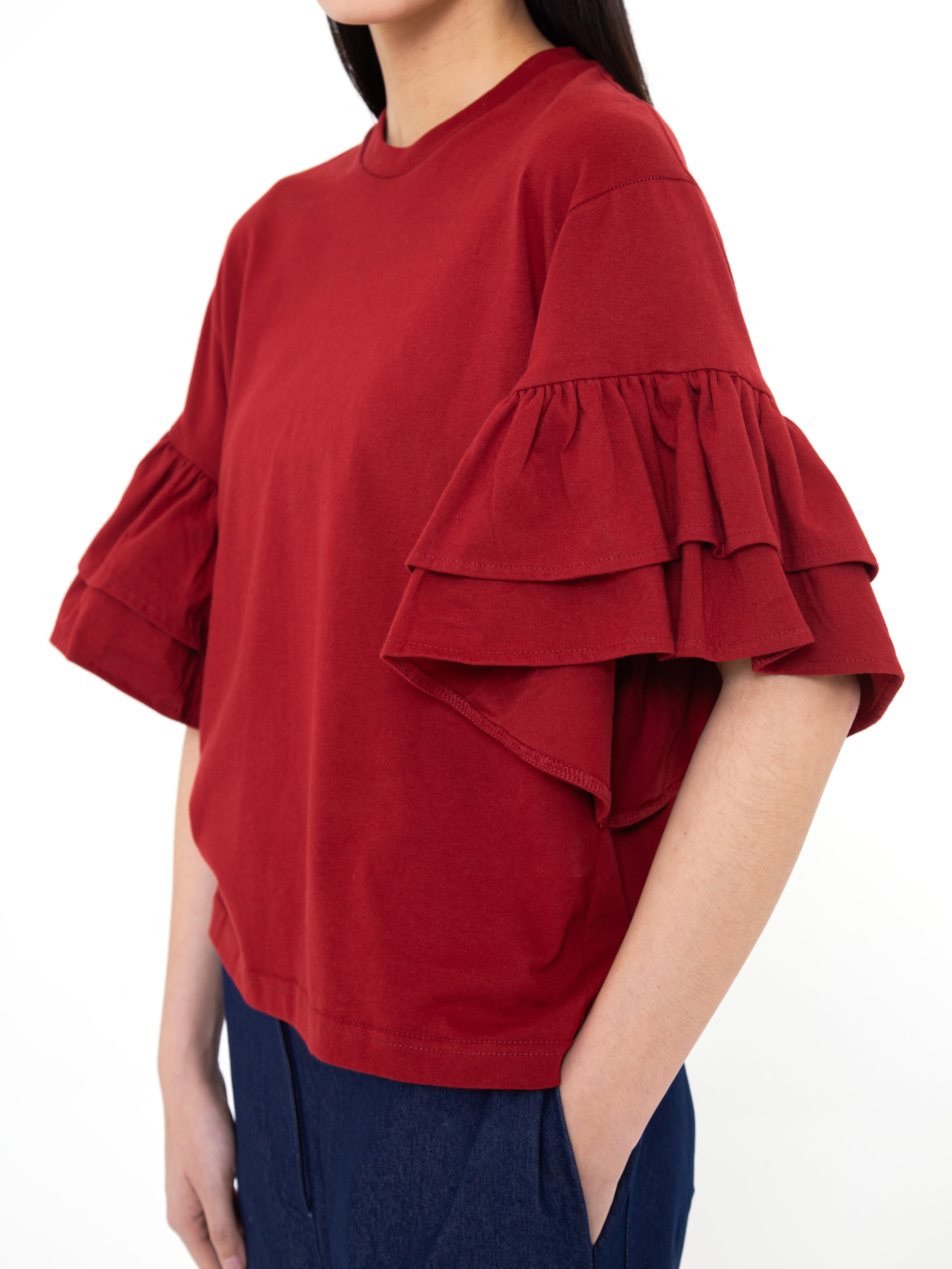 Noelle Ruffle T-Shirt