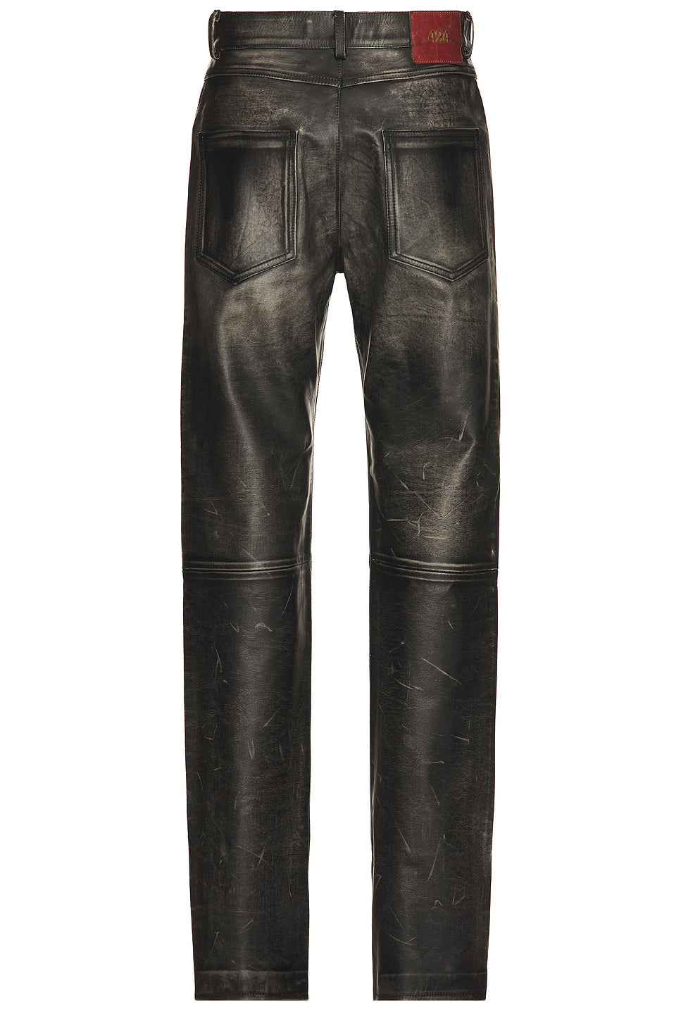 Leather Fivepocket Leather Jean