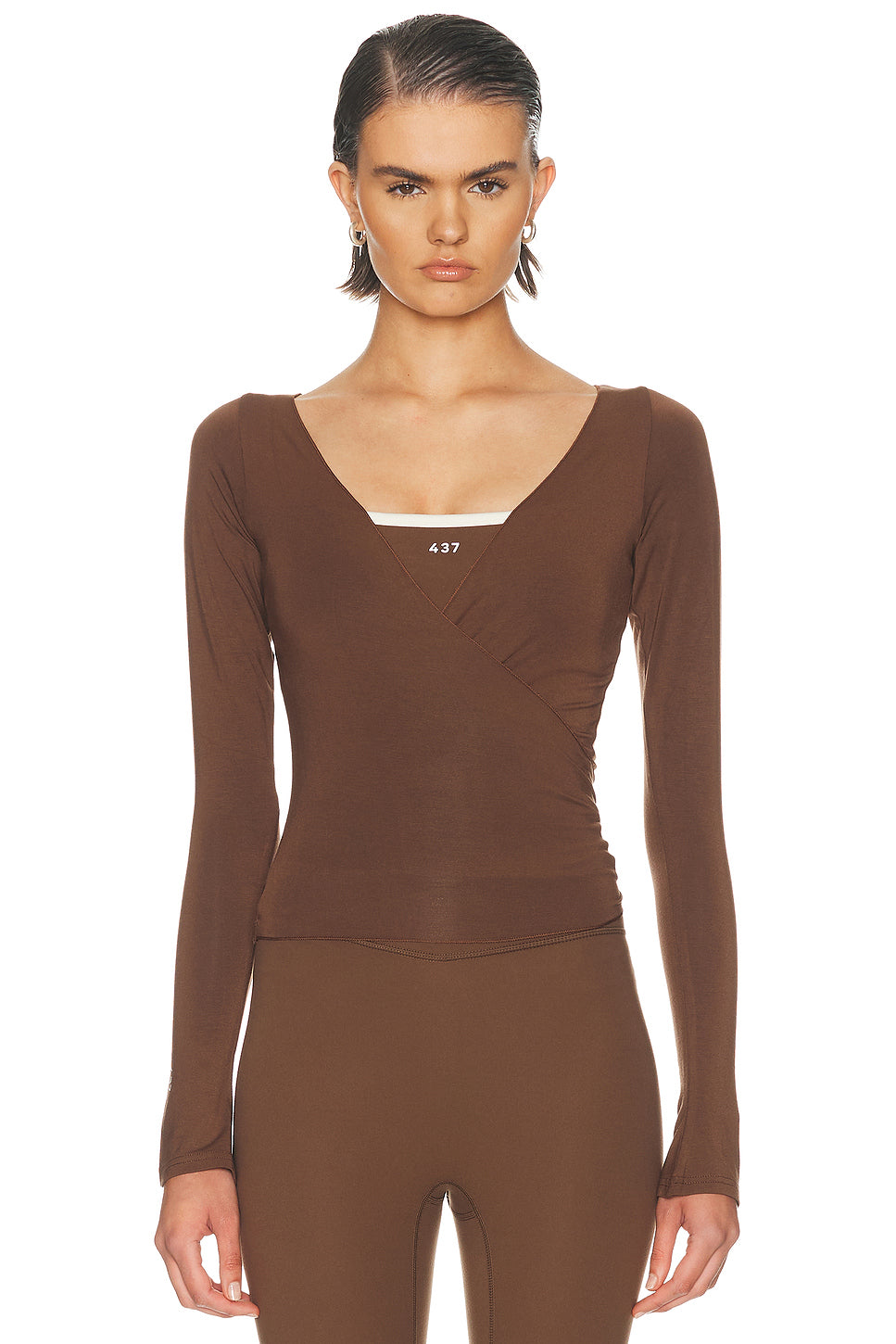 The Ballet Wrap Top