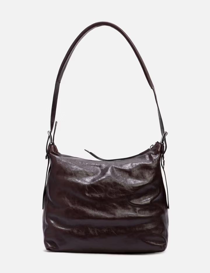 Small Belted Hobo Bag
