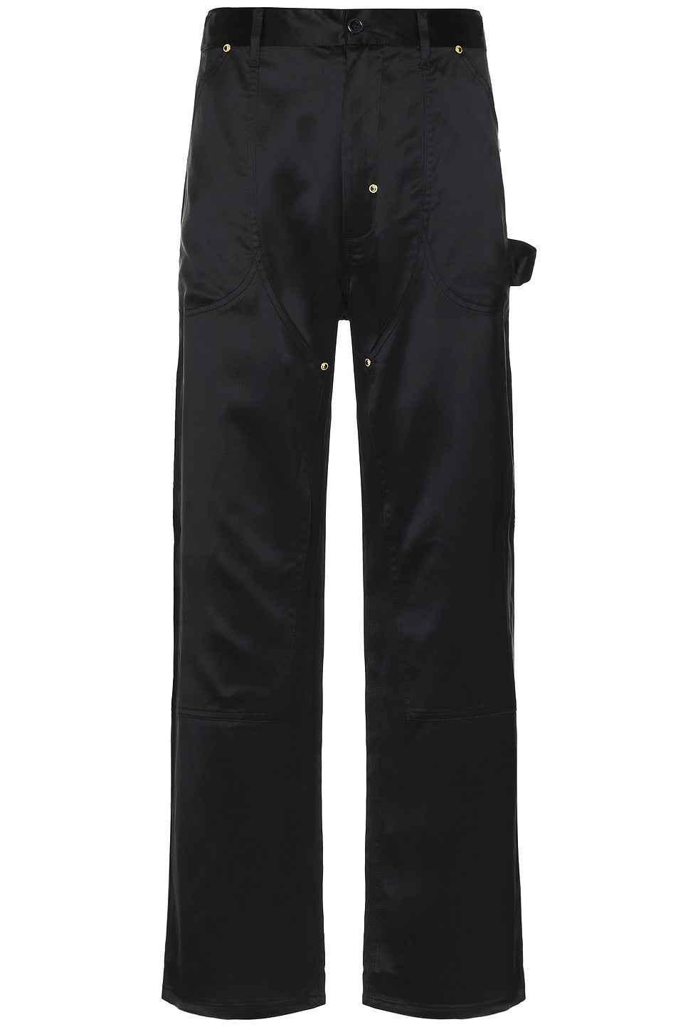 Front Face Silk Utility Pant